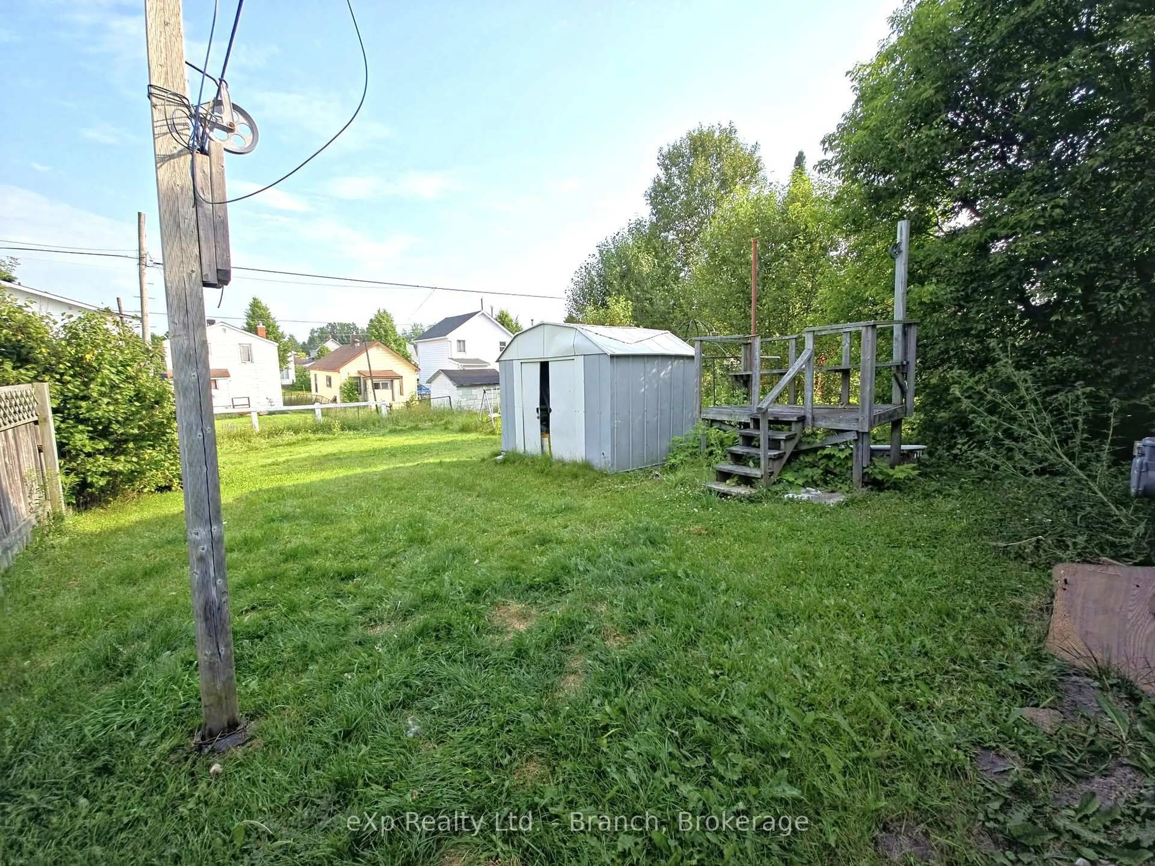 Shed for 71 Second St, Kirkland Lake Ontario P2N 1R6