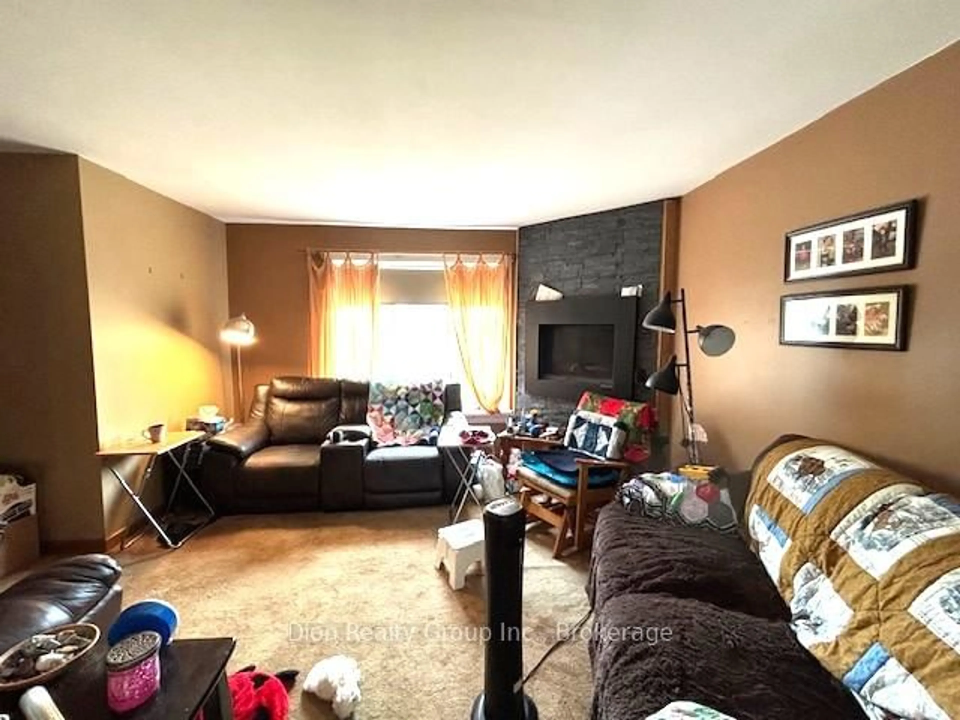 Living room with furniture, unknown for 1652 Highway 66 Township, Kirkland Lake Ontario P0K 1T0