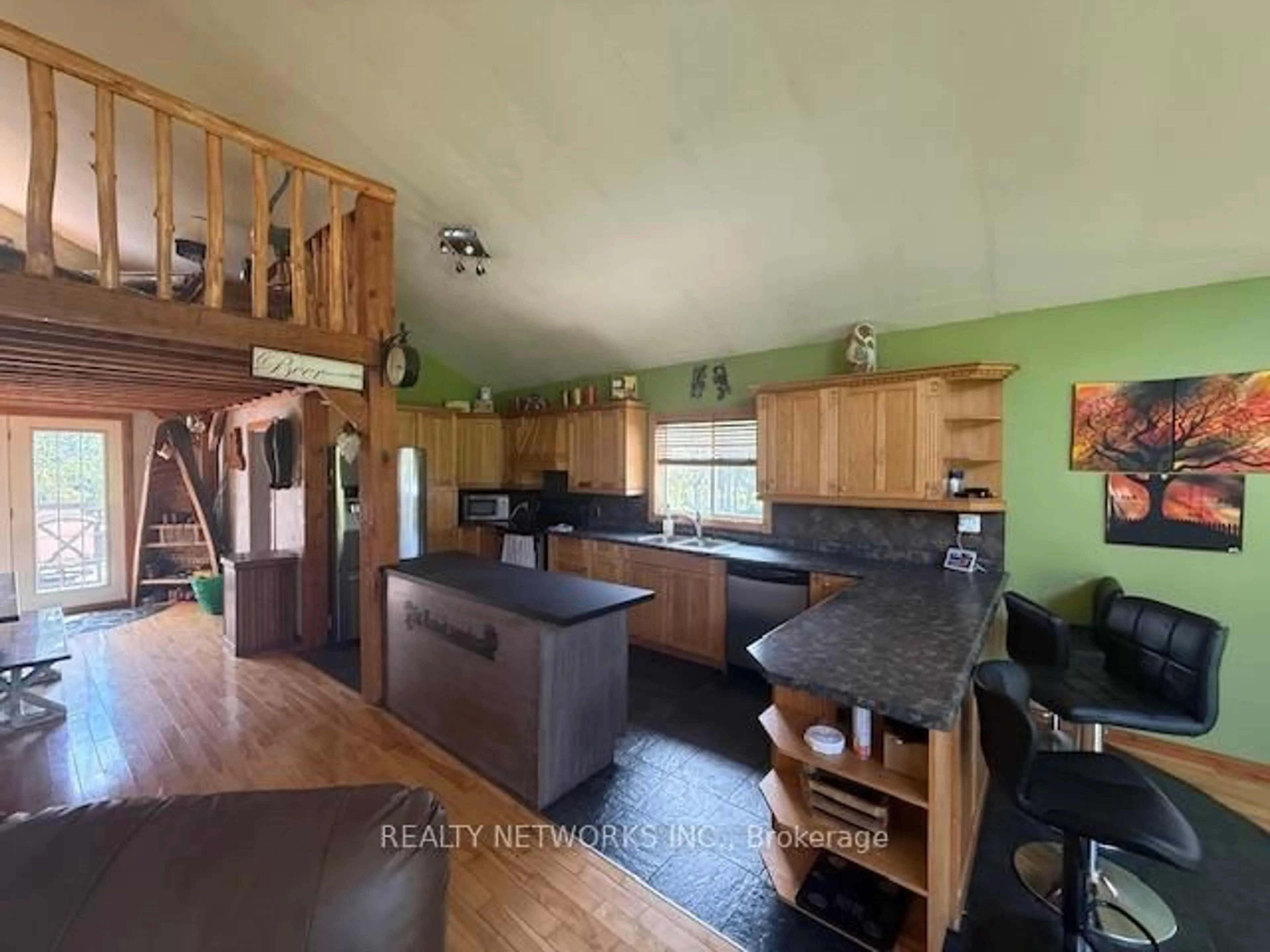 Open concept kitchen, unknown for 268 Wallingford Rd, Timmins Ontario P4N 7C3