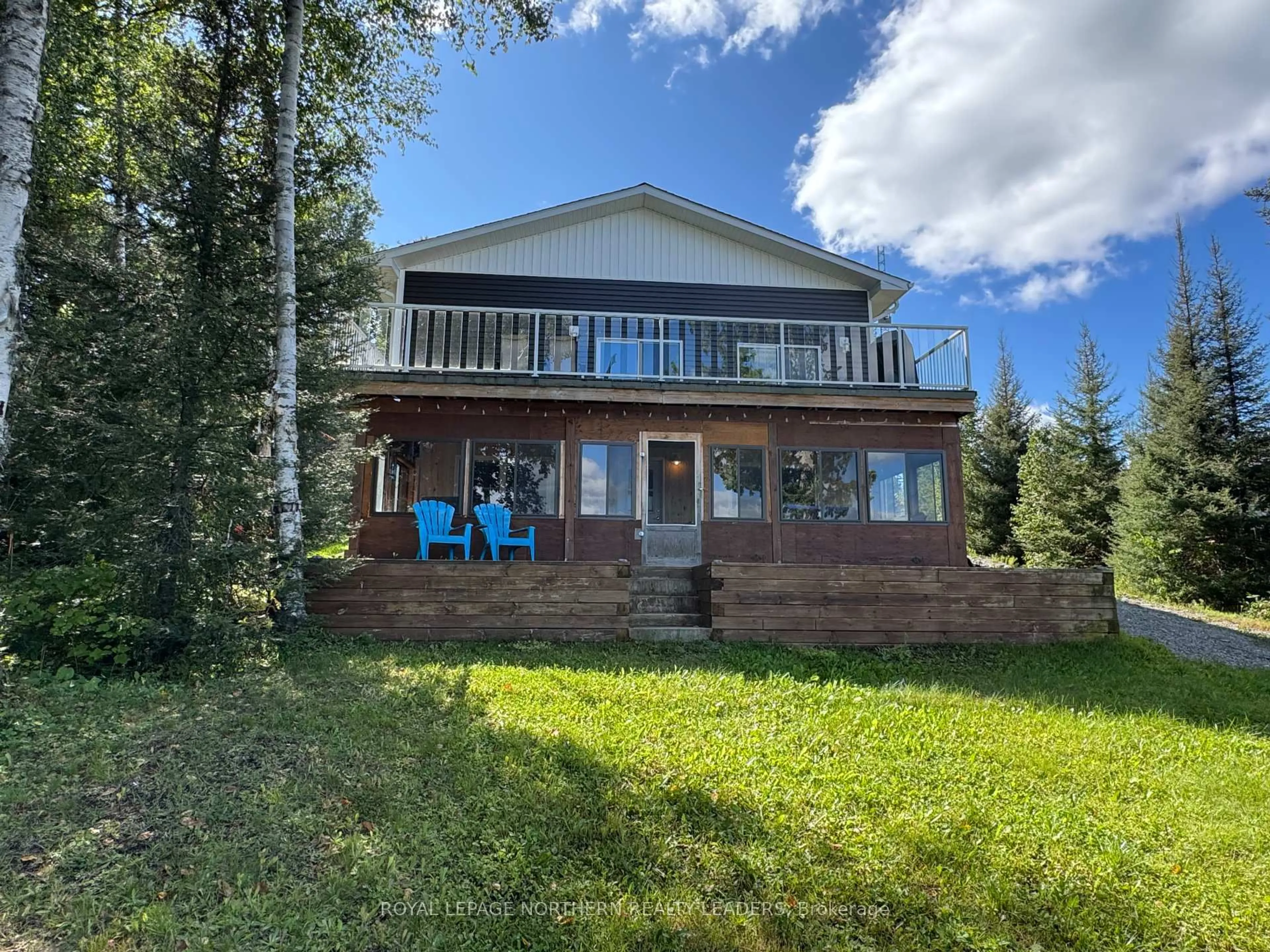 A pic from outside/outdoor area/front of a property/back of a property/a pic from drone, water/lake/river/ocean view for Lot 7 McKeown Rd, Timmins Ontario P4N 7E7