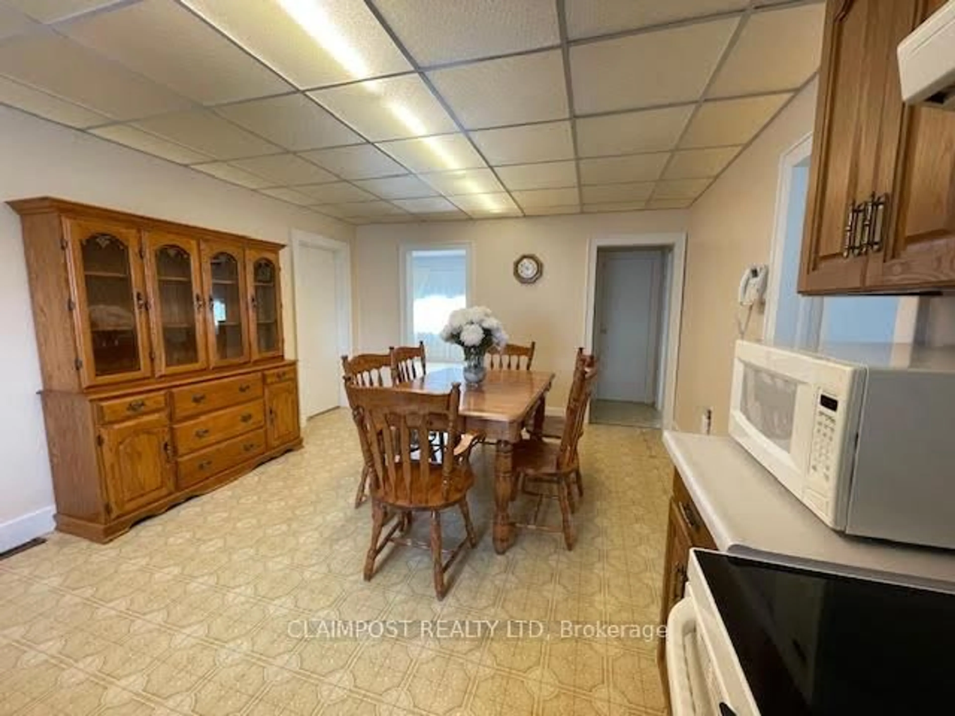 Dining room, unknown for 140 Cody St, Timmins Ontario P4N 3J7