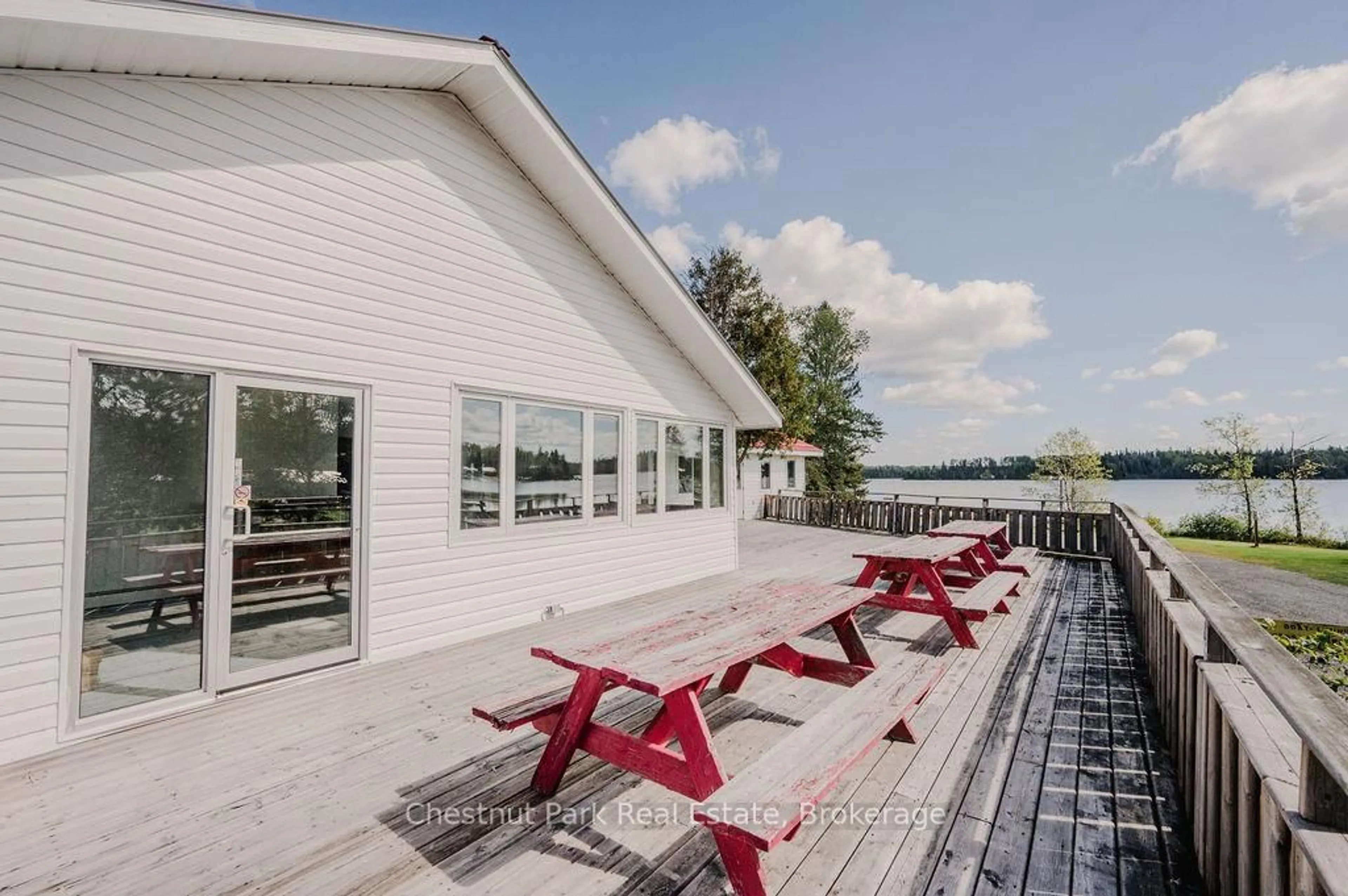 Patio, water/lake/river/ocean view for 501 Resort Rd, Kirkland Lake Ontario P0K 1S0