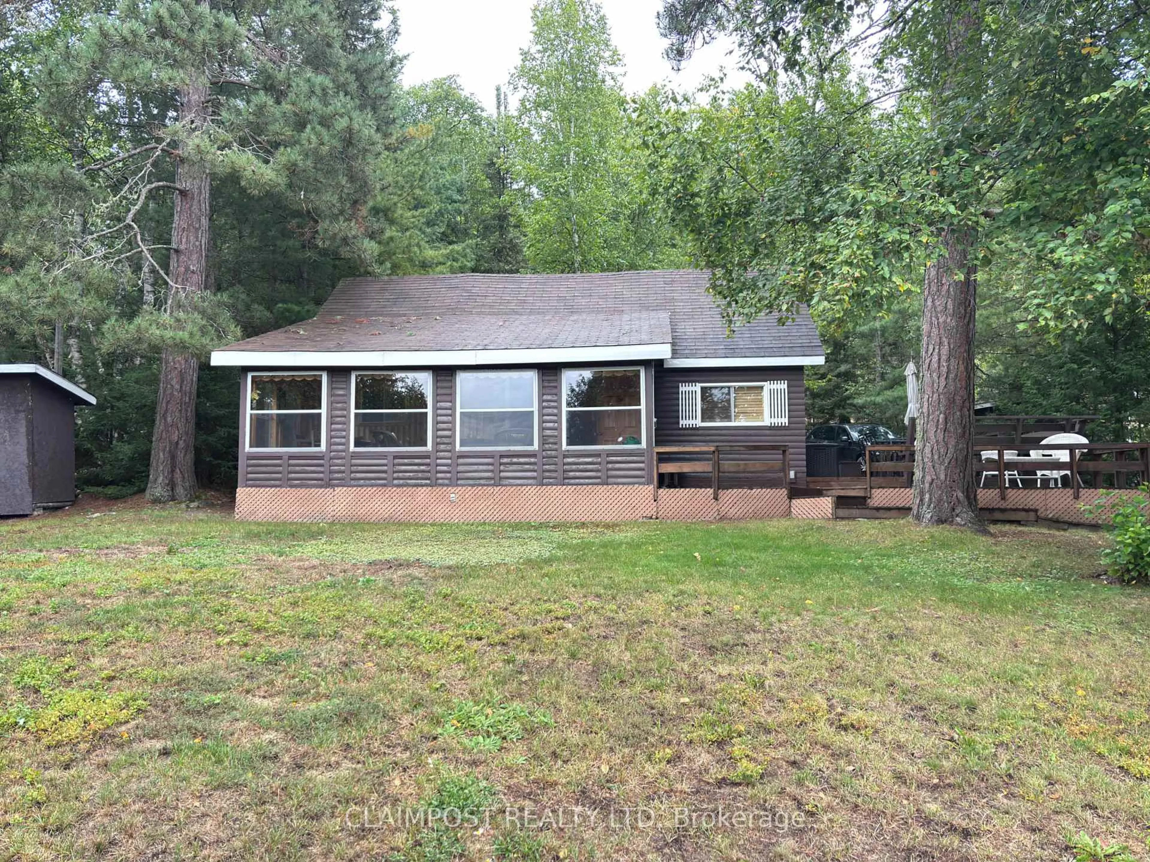 A pic from outside/outdoor area/front of a property/back of a property/a pic from drone, unknown for 399 Esker Rd, Timmins Ontario P4N 7C3
