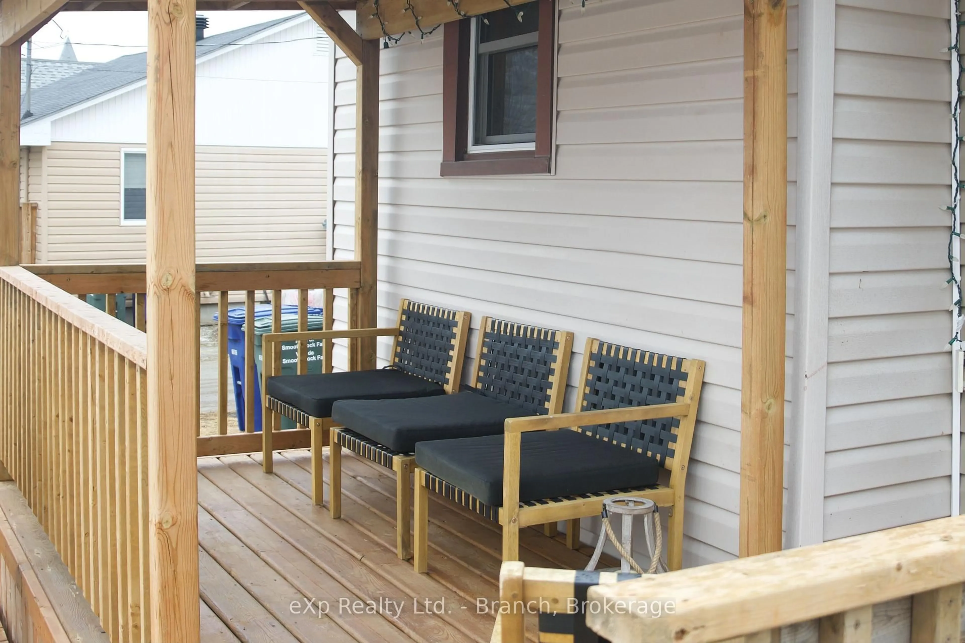 Patio, street for 54 Sixth St, Smooth Rock Falls Ontario P0L 2B0