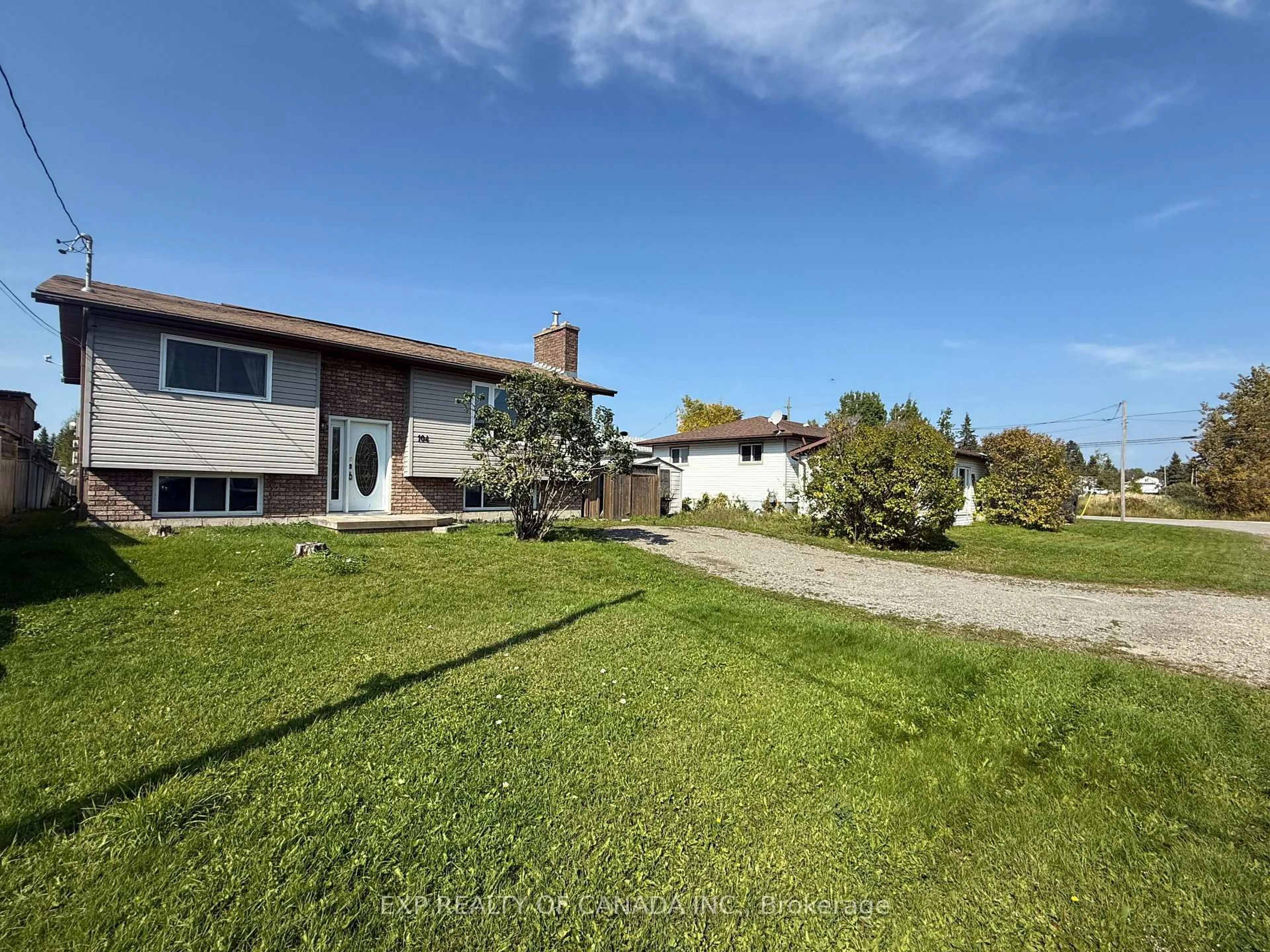 A pic from outside/outdoor area/front of a property/back of a property/a pic from drone, unknown for 104 Ruth St, Timmins Ontario P0N 1C0