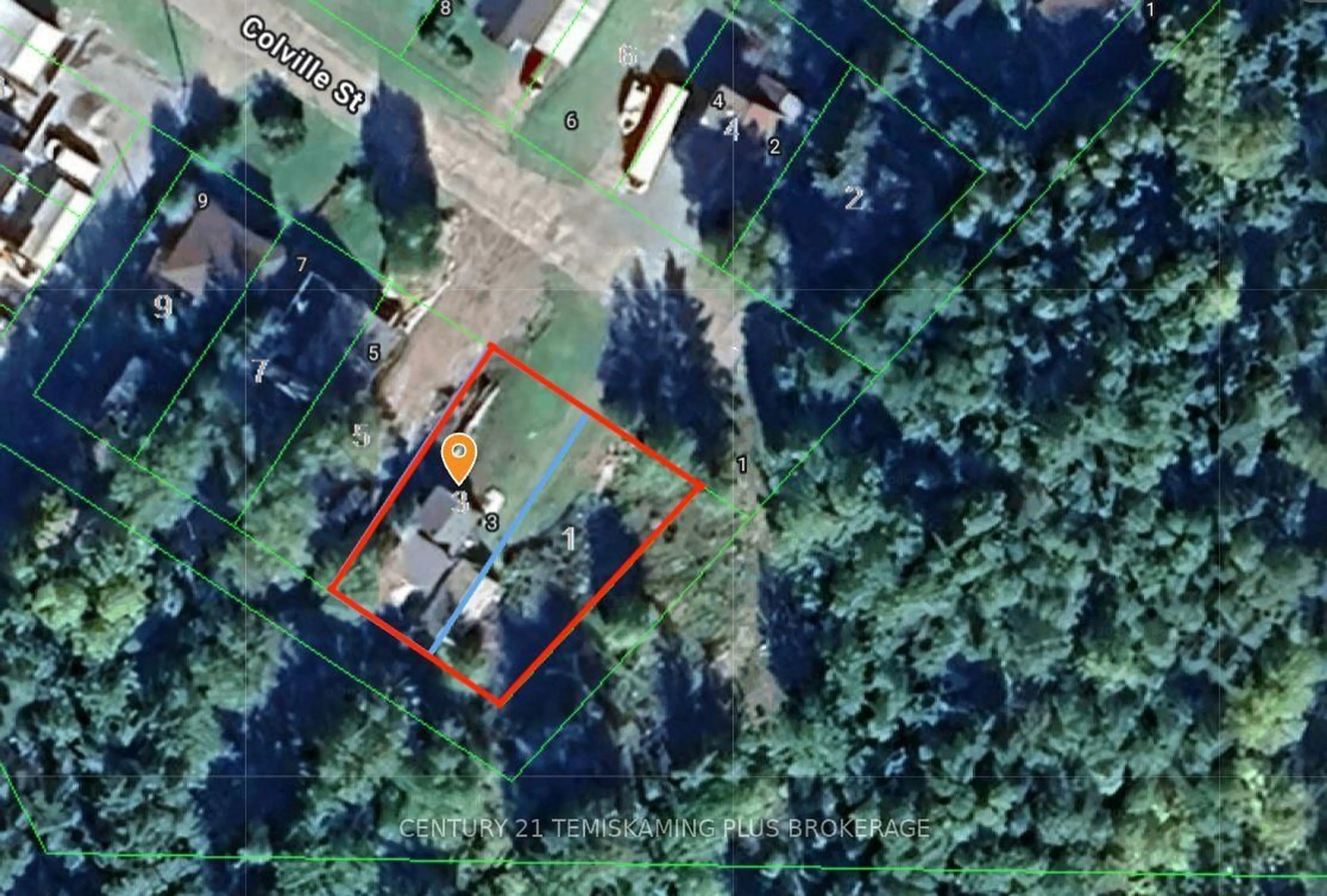 A pic from outside/outdoor area/front of a property/back of a property/a pic from drone, unknown for 1&3 Colville St, Kirkland Lake Ontario P0K 1X0
