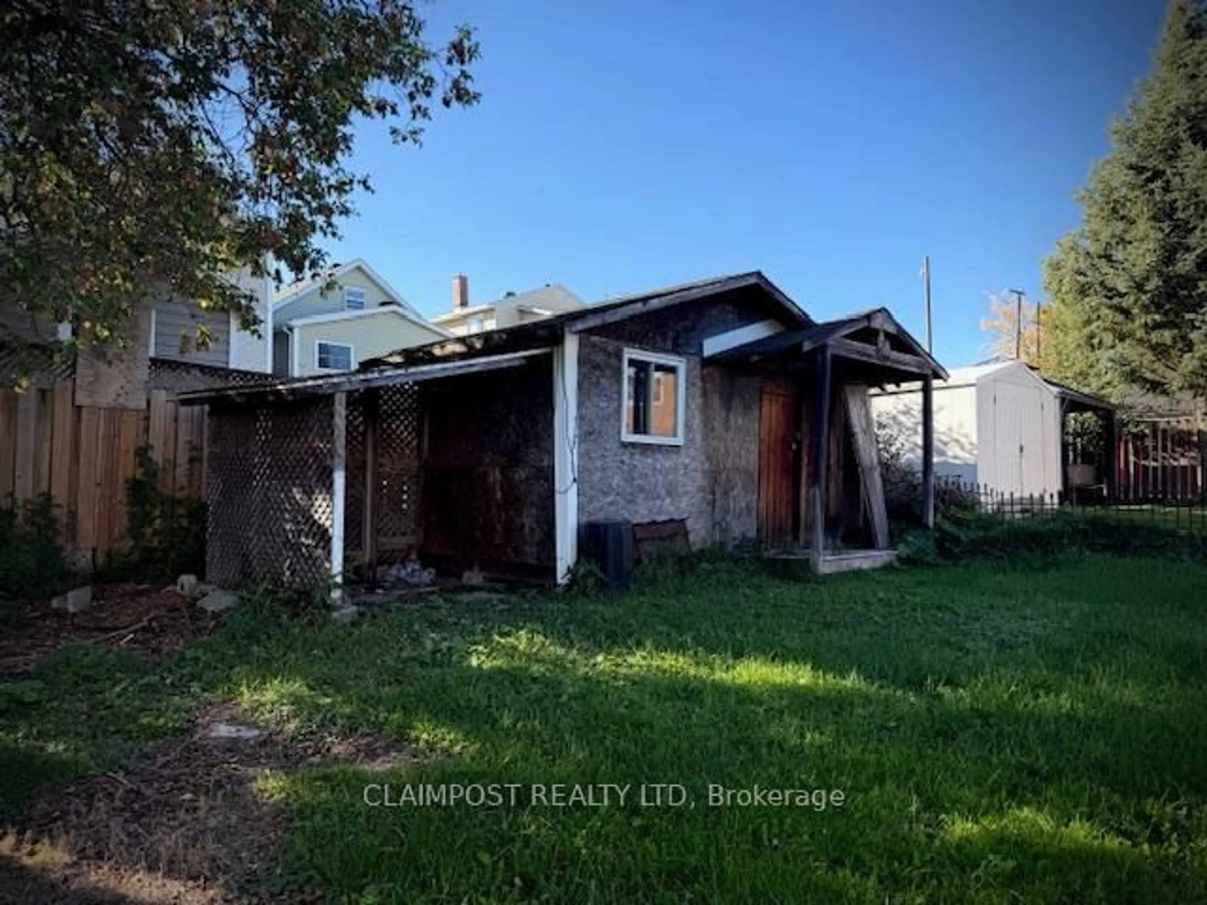 Shed for 77-79 Charles St, Timmins Ontario P4N 5C5
