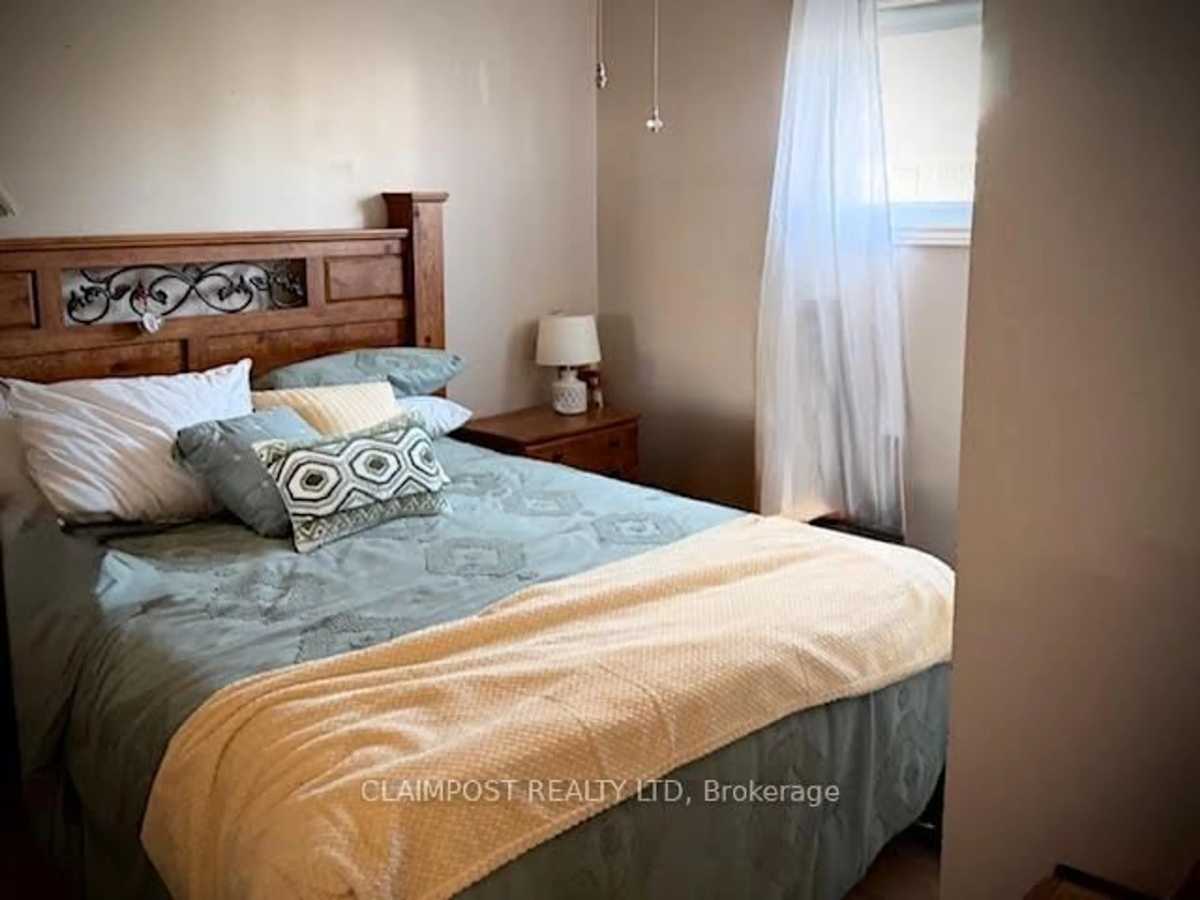 Bedroom with bed, unknown for 31 Laurier Ave, Timmins Ontario P4N 4G7