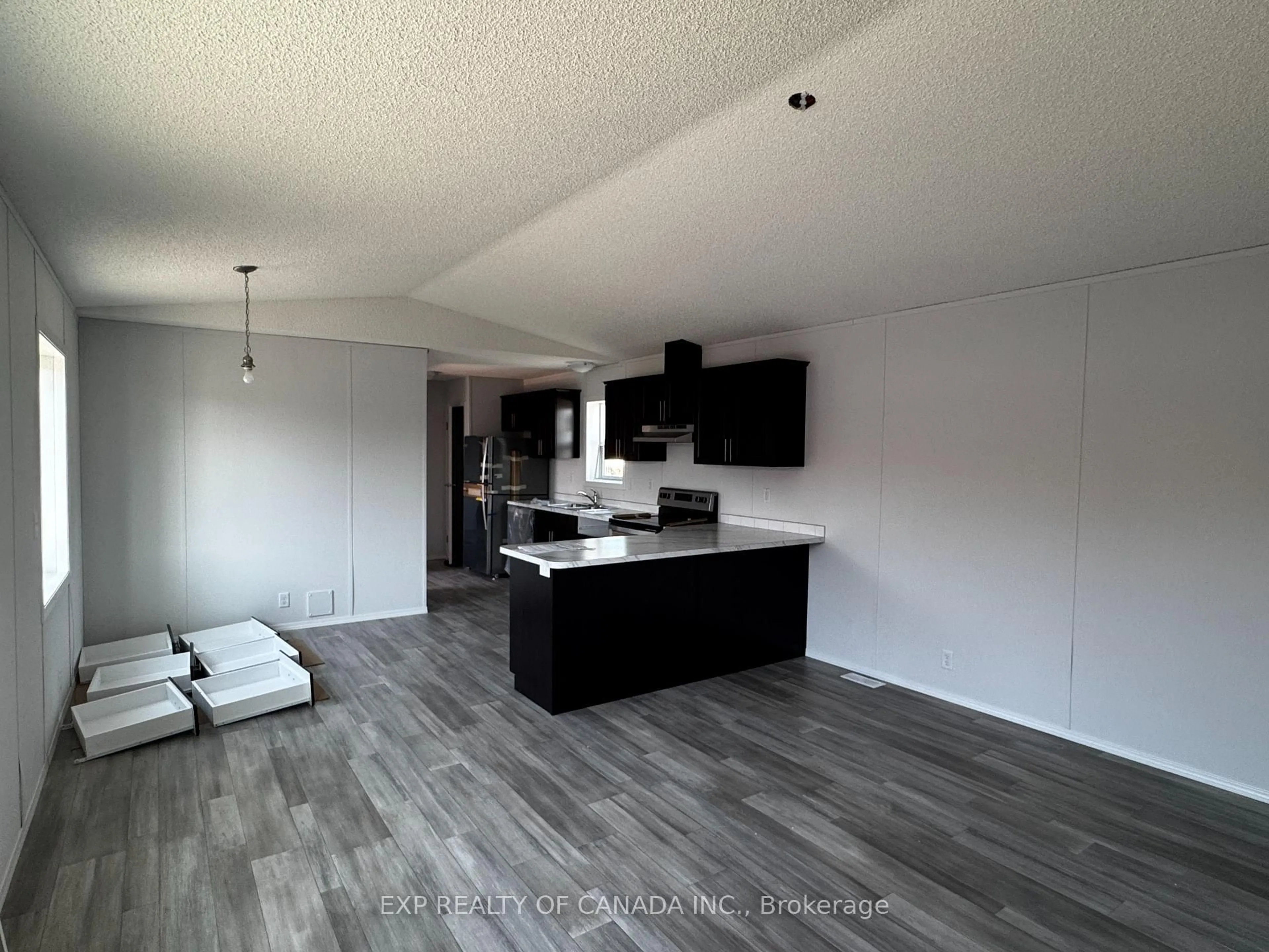 Open concept kitchen, unknown for 201 Remi Cres, Timmins Ontario P4N 0C5