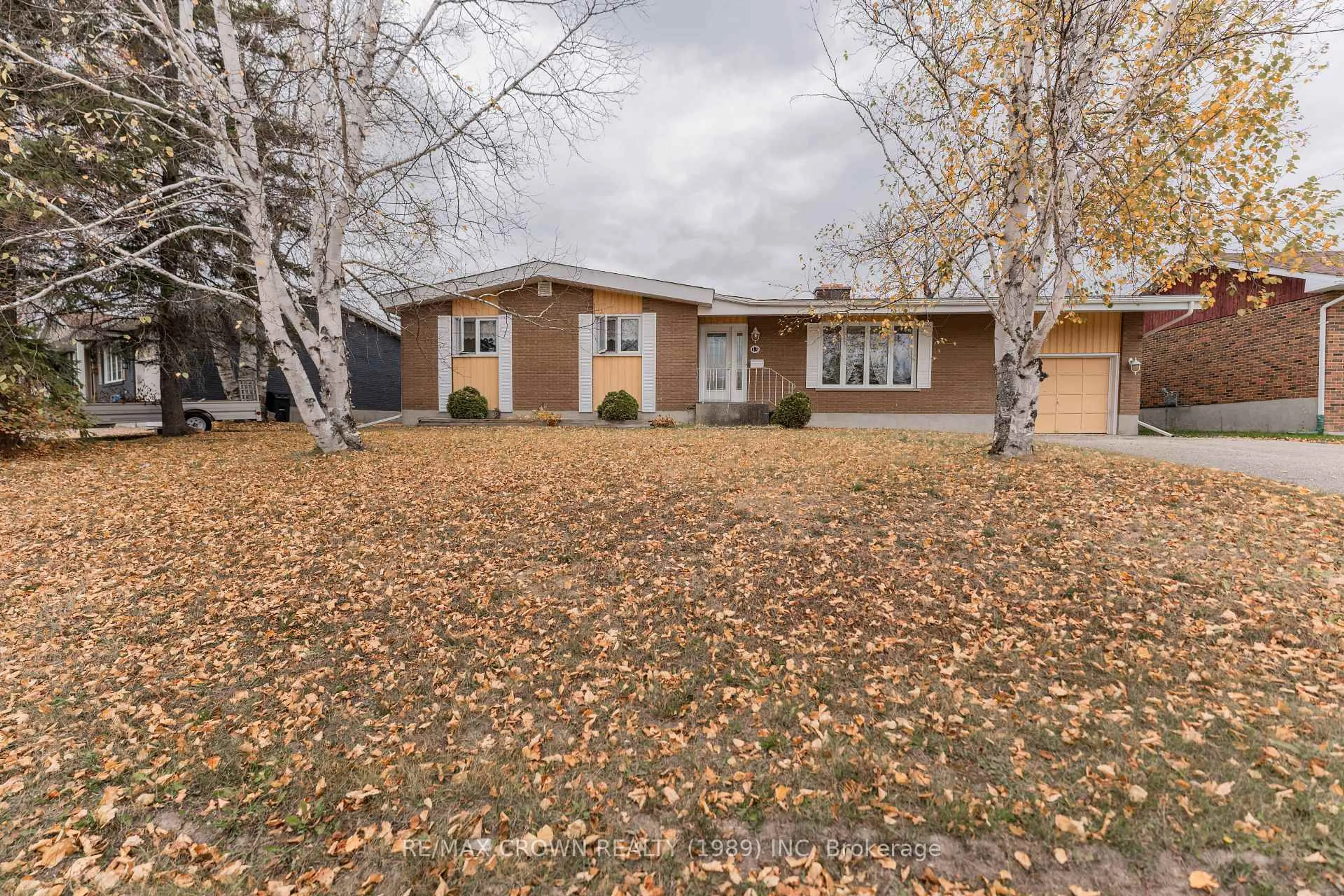 Home with brick exterior material, street for 13 Kimberly Dr, Kapuskasing Ontario P5N 1L4