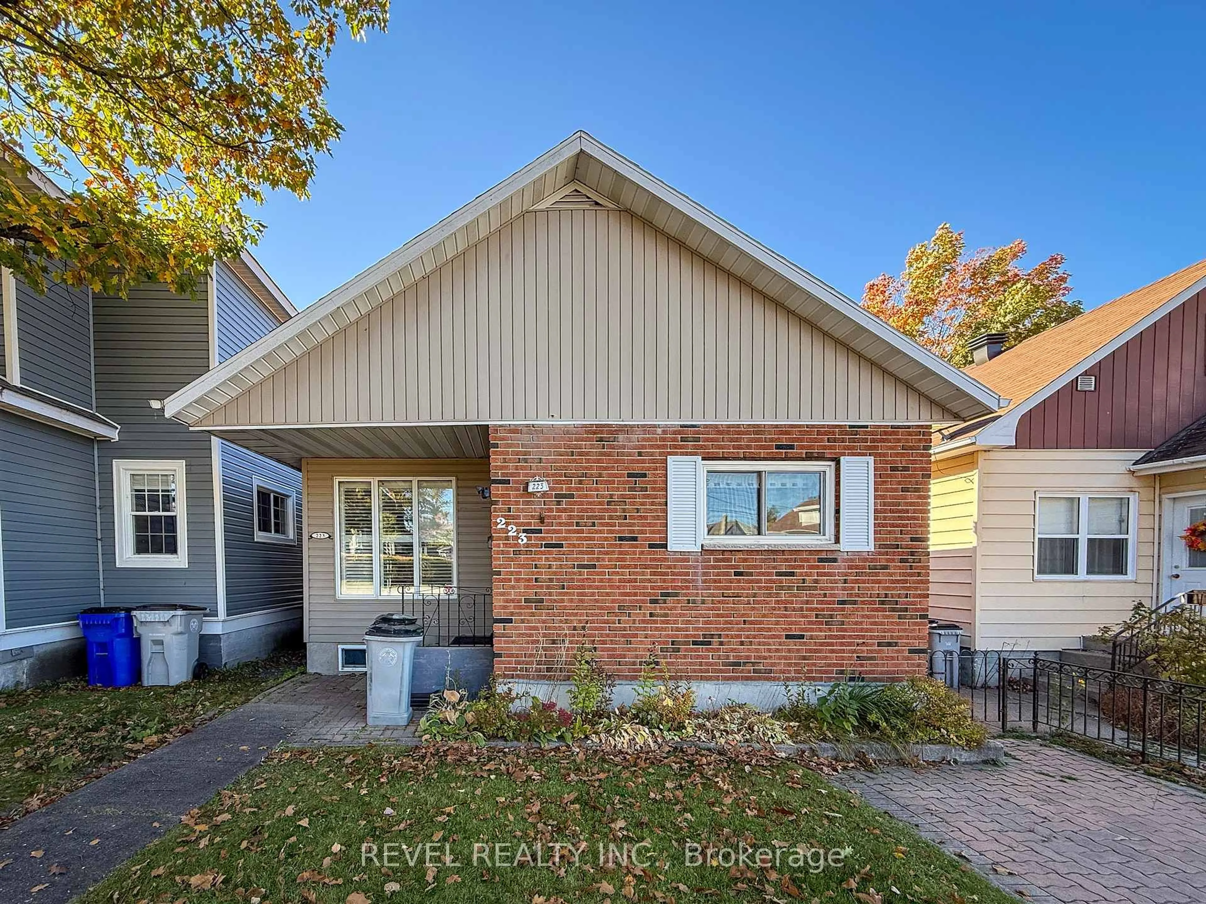 Home with brick exterior material, street for 223 Cherry St, Timmins Ontario P4N 6W3