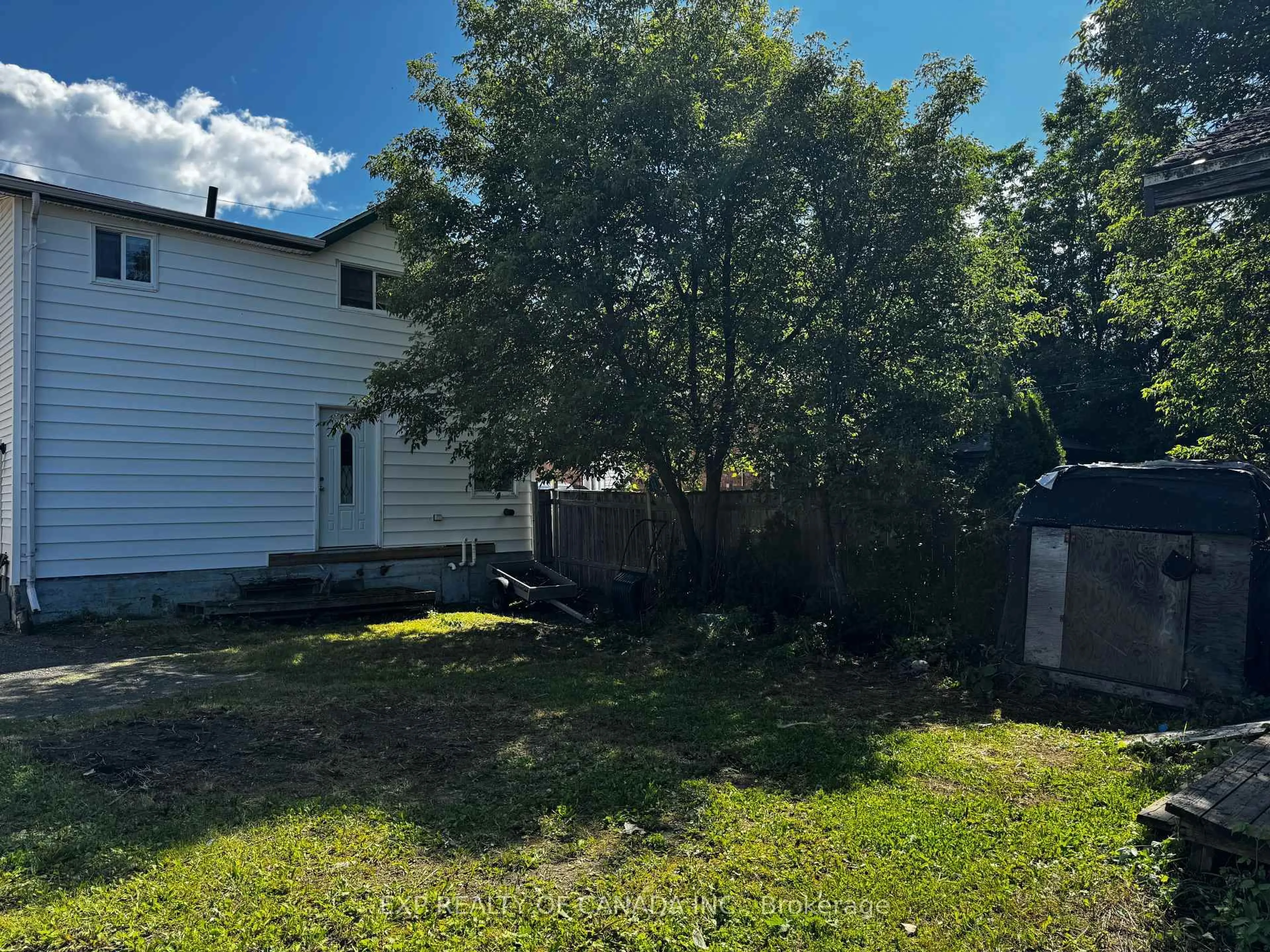 A pic from outside/outdoor area/front of a property/back of a property/a pic from drone, unknown for 350 Belanger Ave, Timmins Ontario P4N 2W4