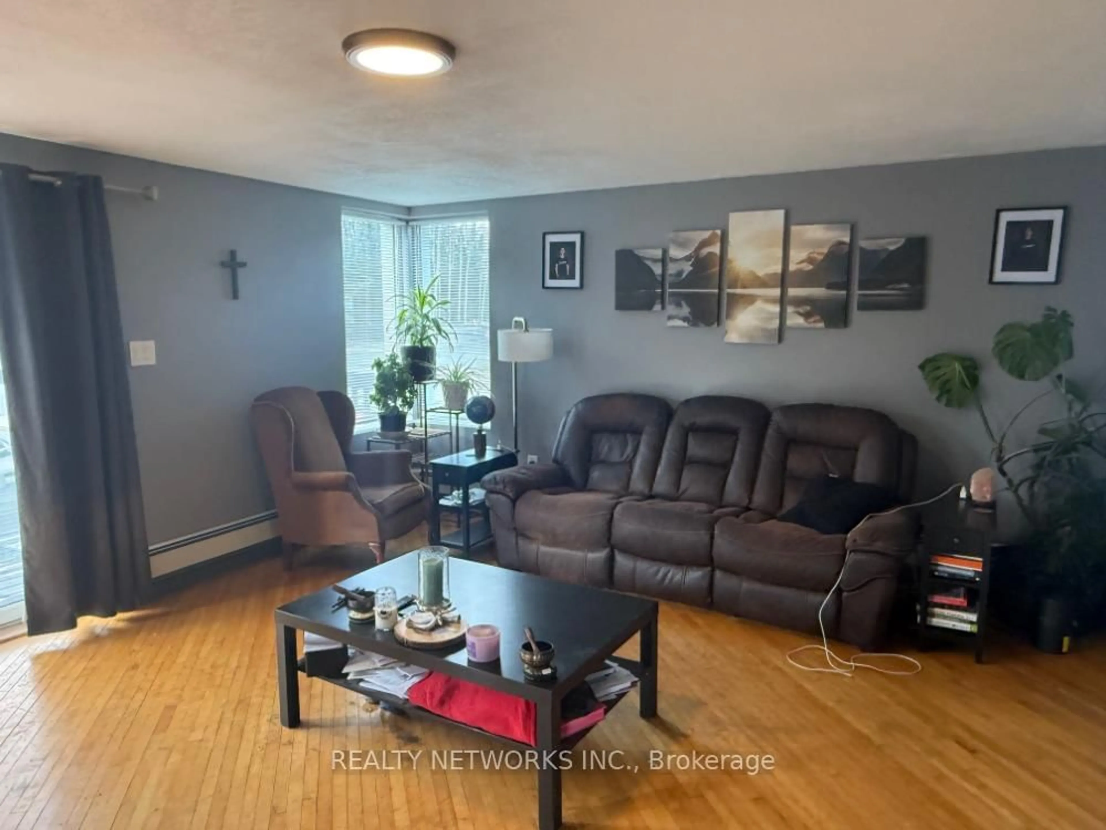 Living room with furniture, unknown for 24 Hazelnut St, Timmins Ontario P4N 7C2