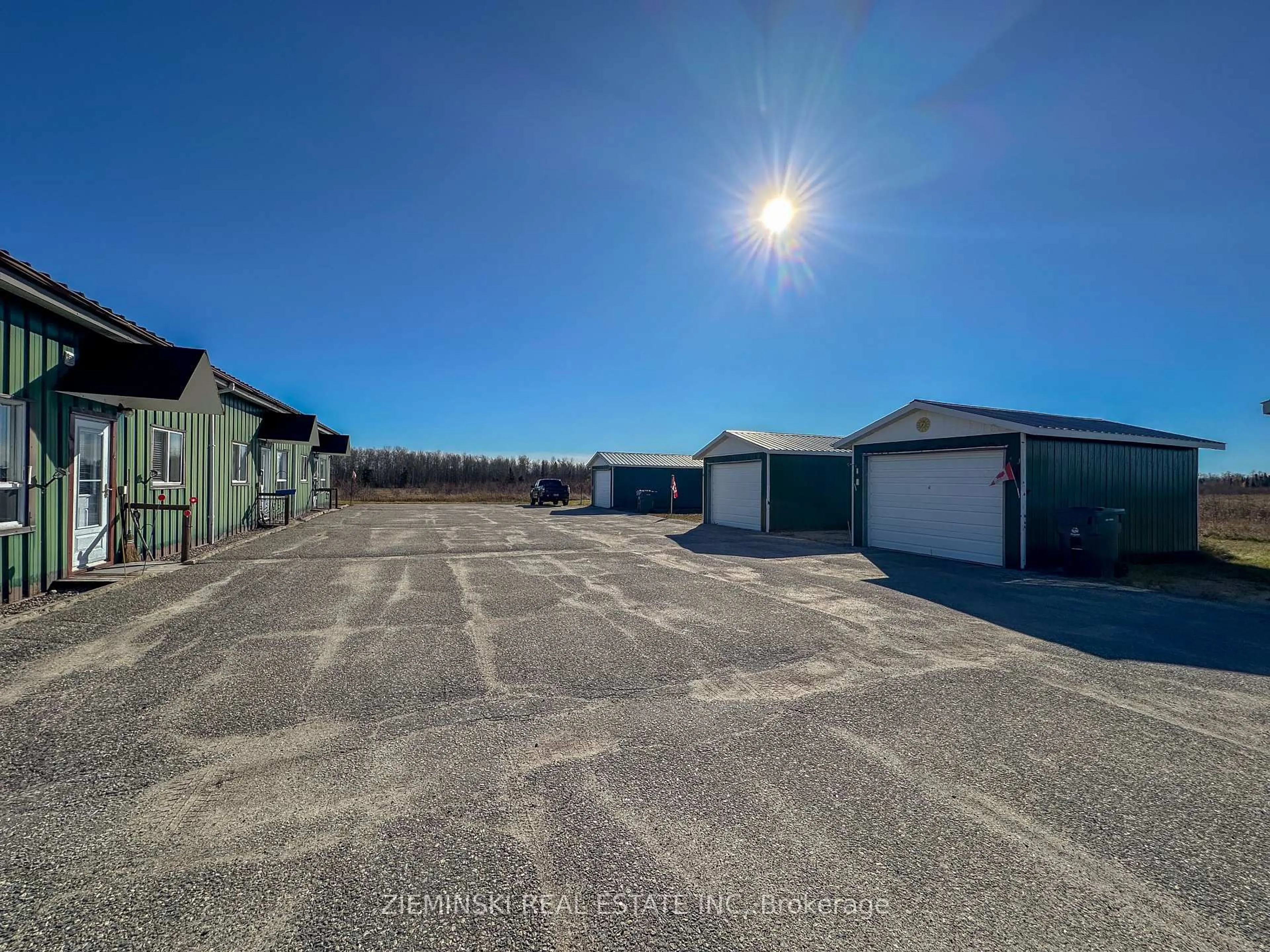 A pic from outside/outdoor area/front of a property/back of a property/a pic from drone, street for 727 Ambridge Dr, Iroquois Falls Ontario P0K 1G0