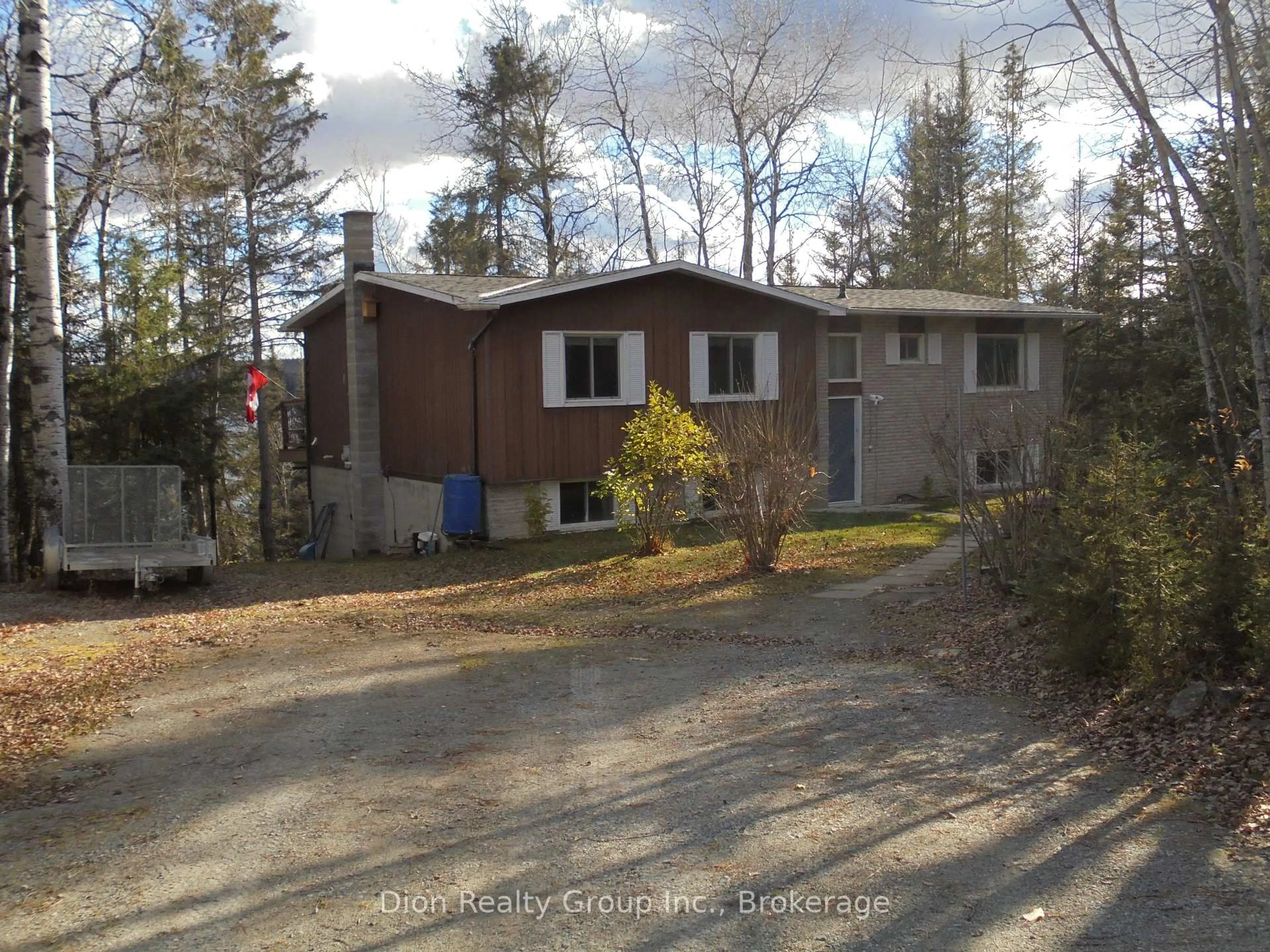 A pic from outside/outdoor area/front of a property/back of a property/a pic from drone, street for 24 Otto Rd, Kirkland Lake Ontario P0K 1T0