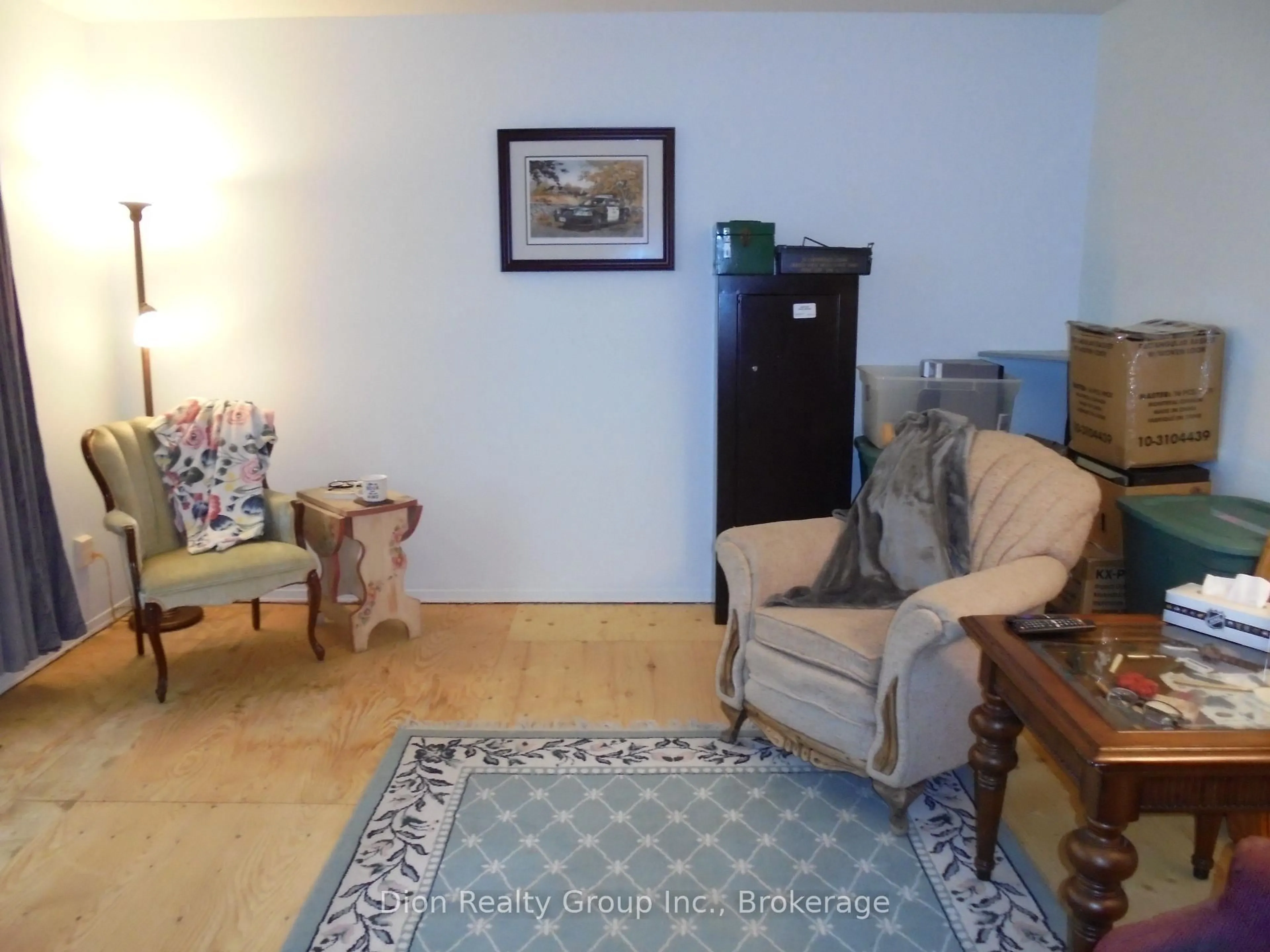 Living room with furniture, unknown for 24 Otto Rd, Kirkland Lake Ontario P0K 1T0