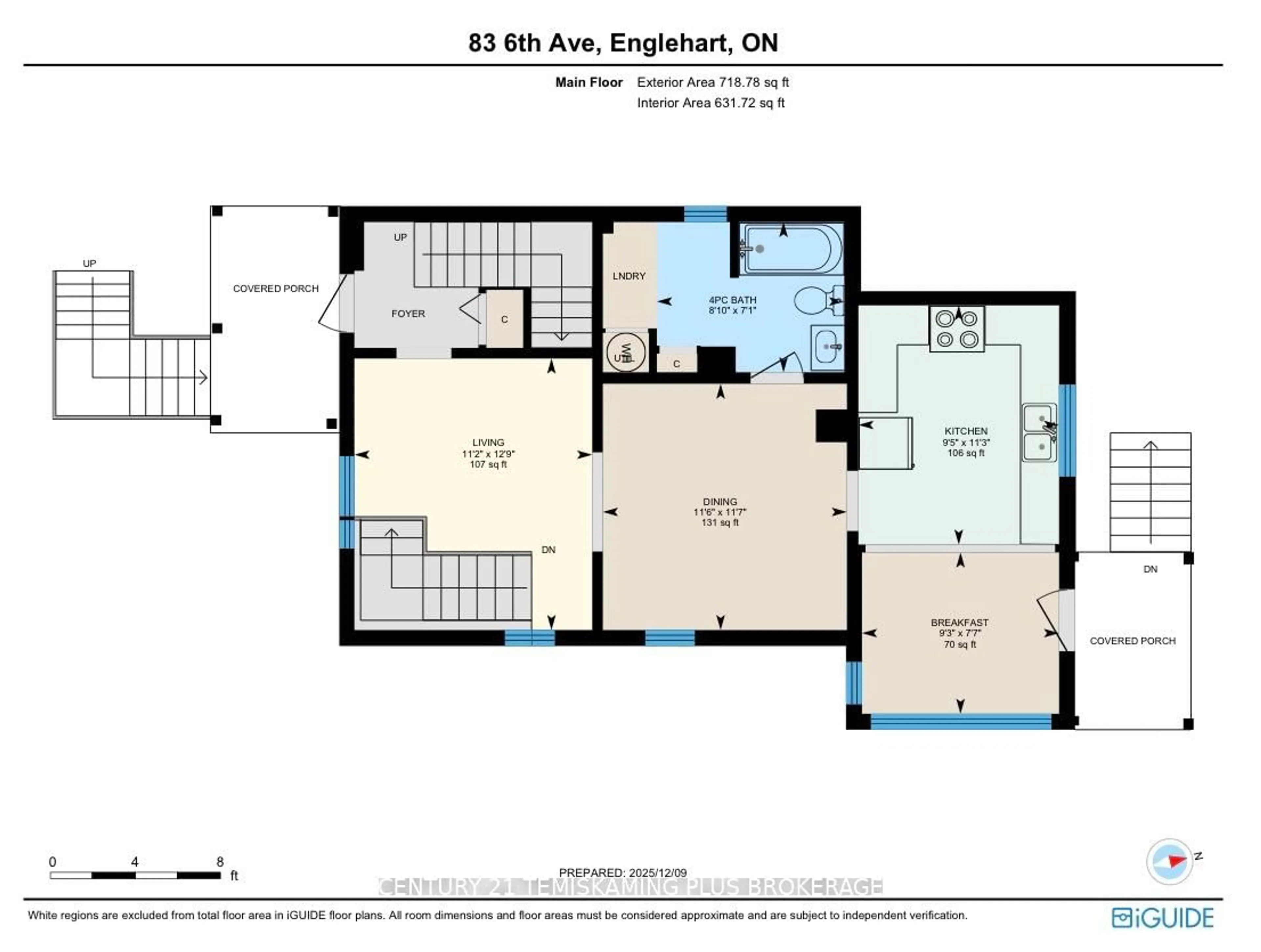 Floor plan for 83 Sixth Ave, Englehart Ontario P0J 1H0