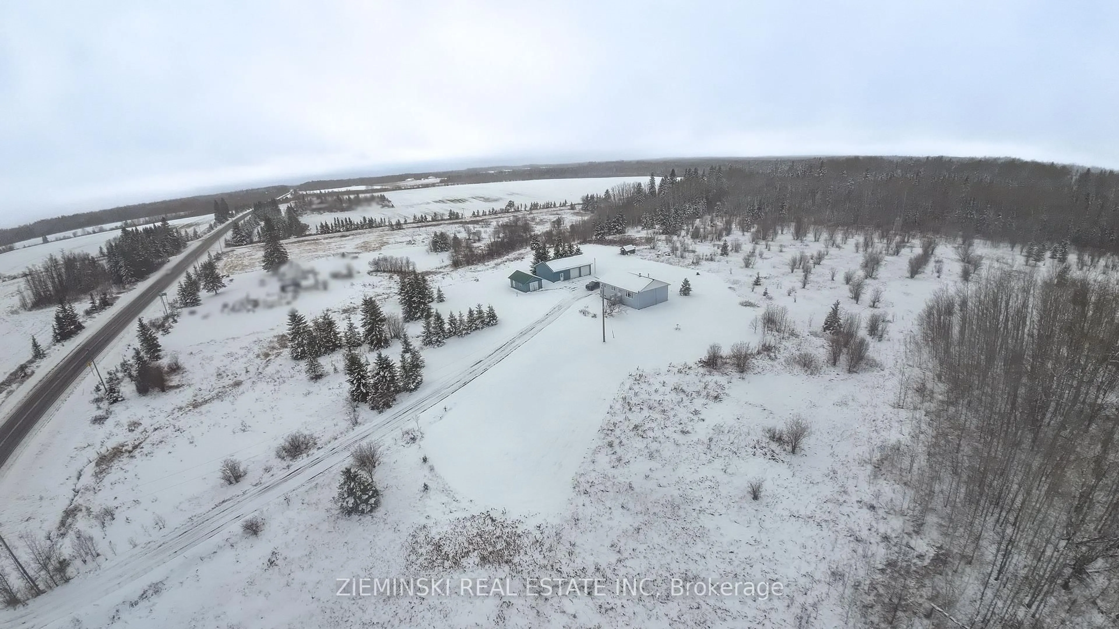 A pic from outside/outdoor area/front of a property/back of a property/a pic from drone, unknown for 2874 101 Highway, Black River-Matheson Ontario P0K 1N0
