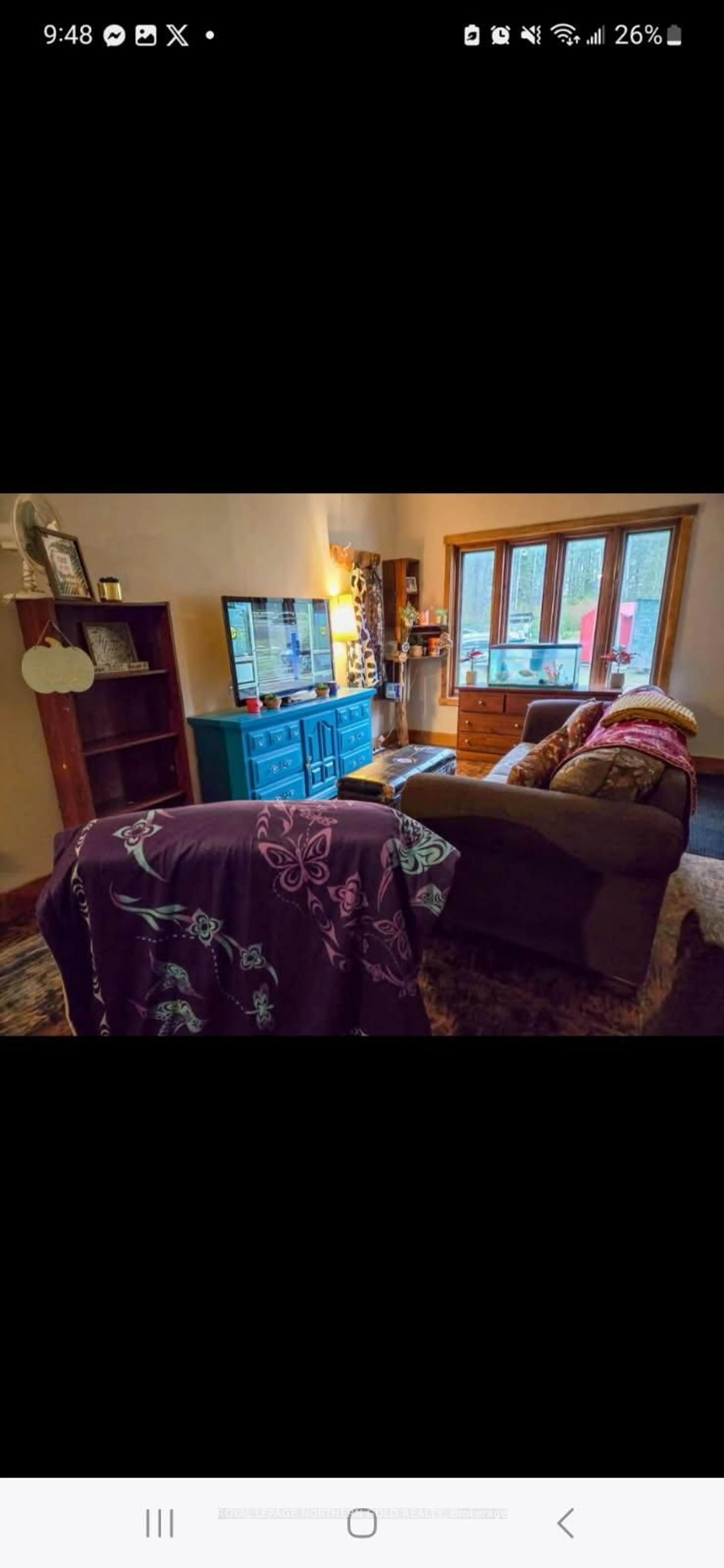 Living room with furniture, unknown for 1 Davey Lowe Rd, Kirkland Lake Ontario P0K 1L0