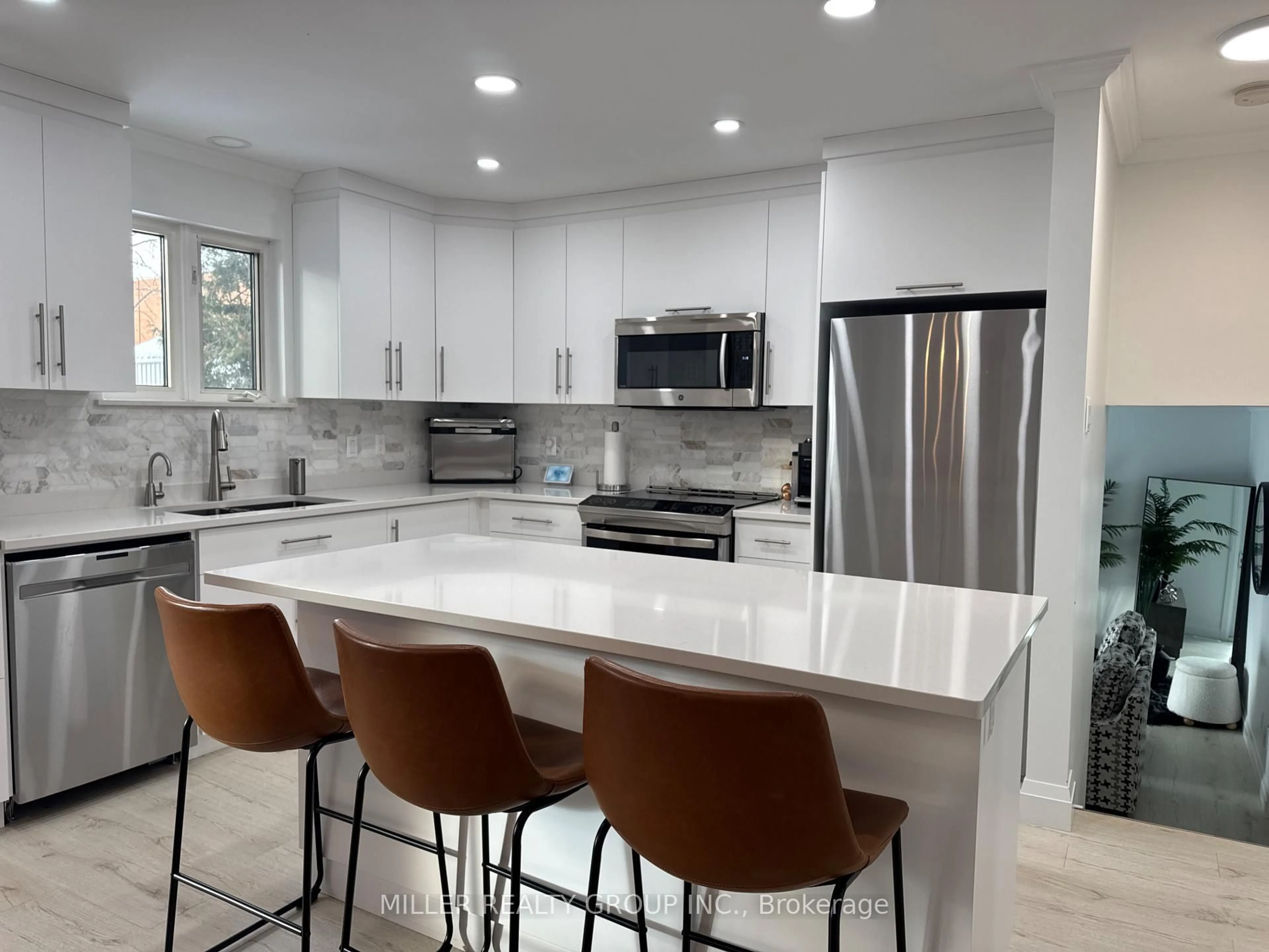 Open concept kitchen, ceramic/tile floor for 568 Helmer Pedersen Dr, Temiskaming Shores Ontario P0J 1P0