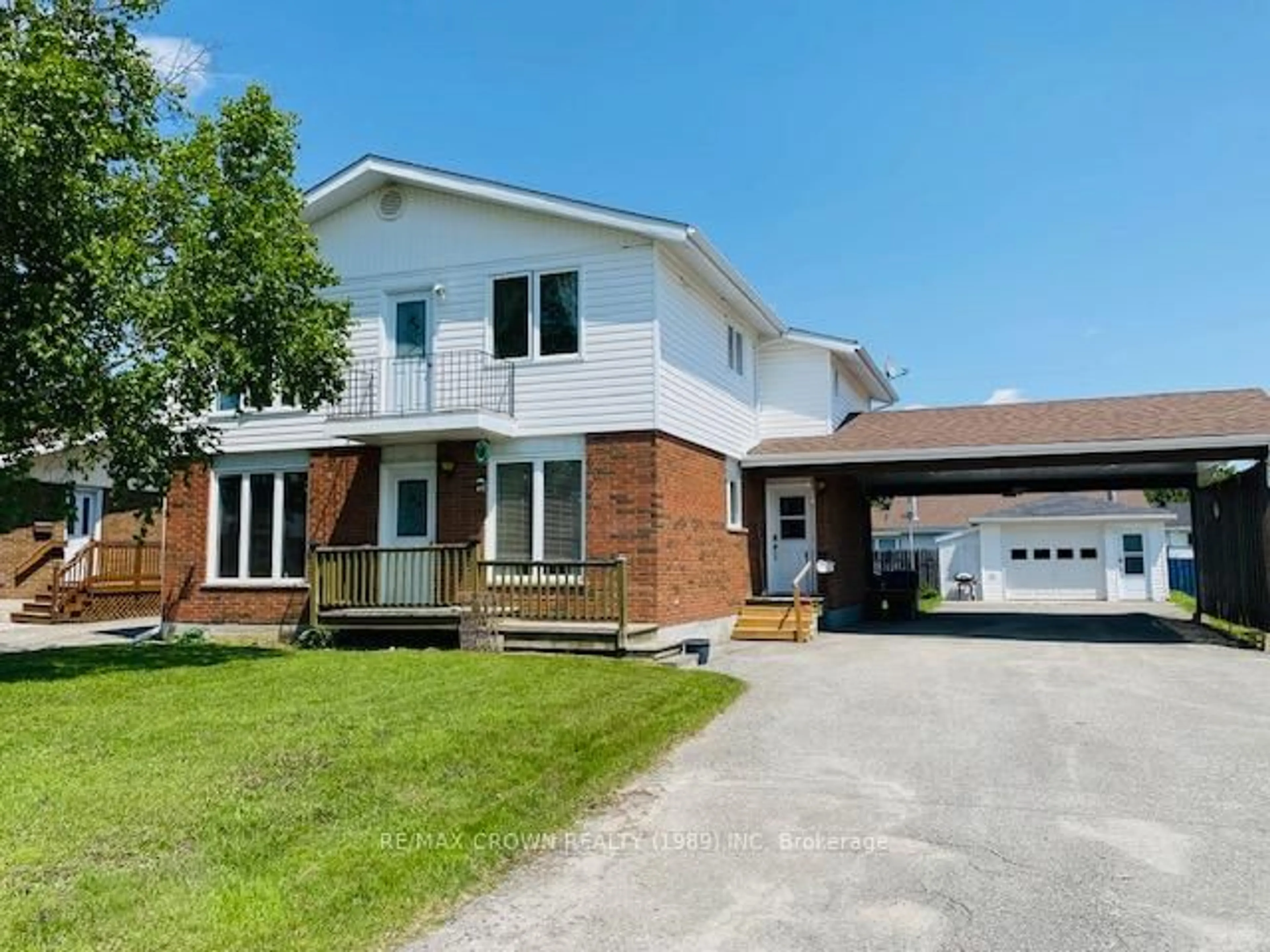 Home with brick exterior material, street for 11 Kennedy Ave, Kapuskasing Ontario P5N 1M1