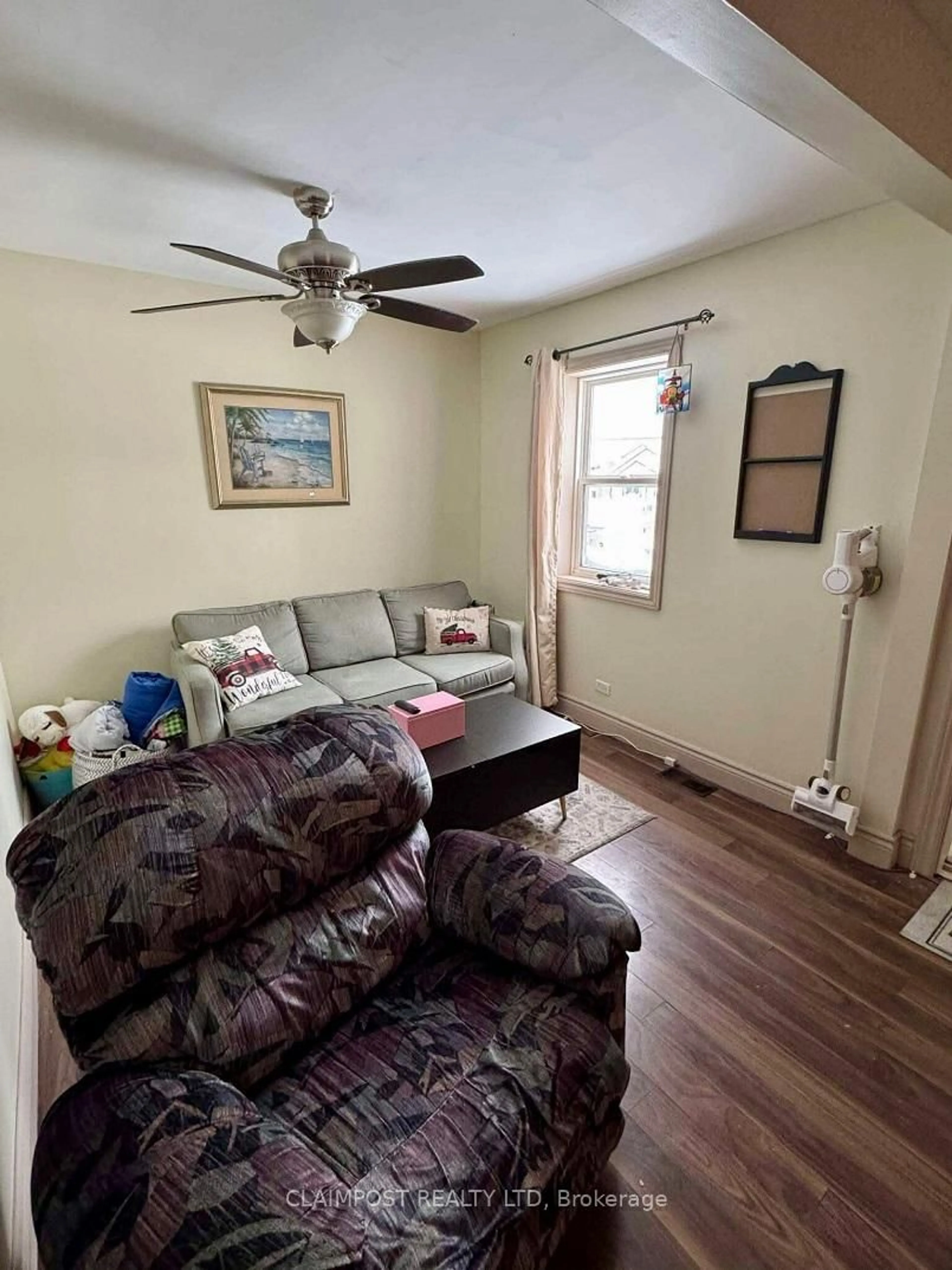 Living room with furniture, unknown for 219 Wende Ave, Timmins Ontario P4N 3E6