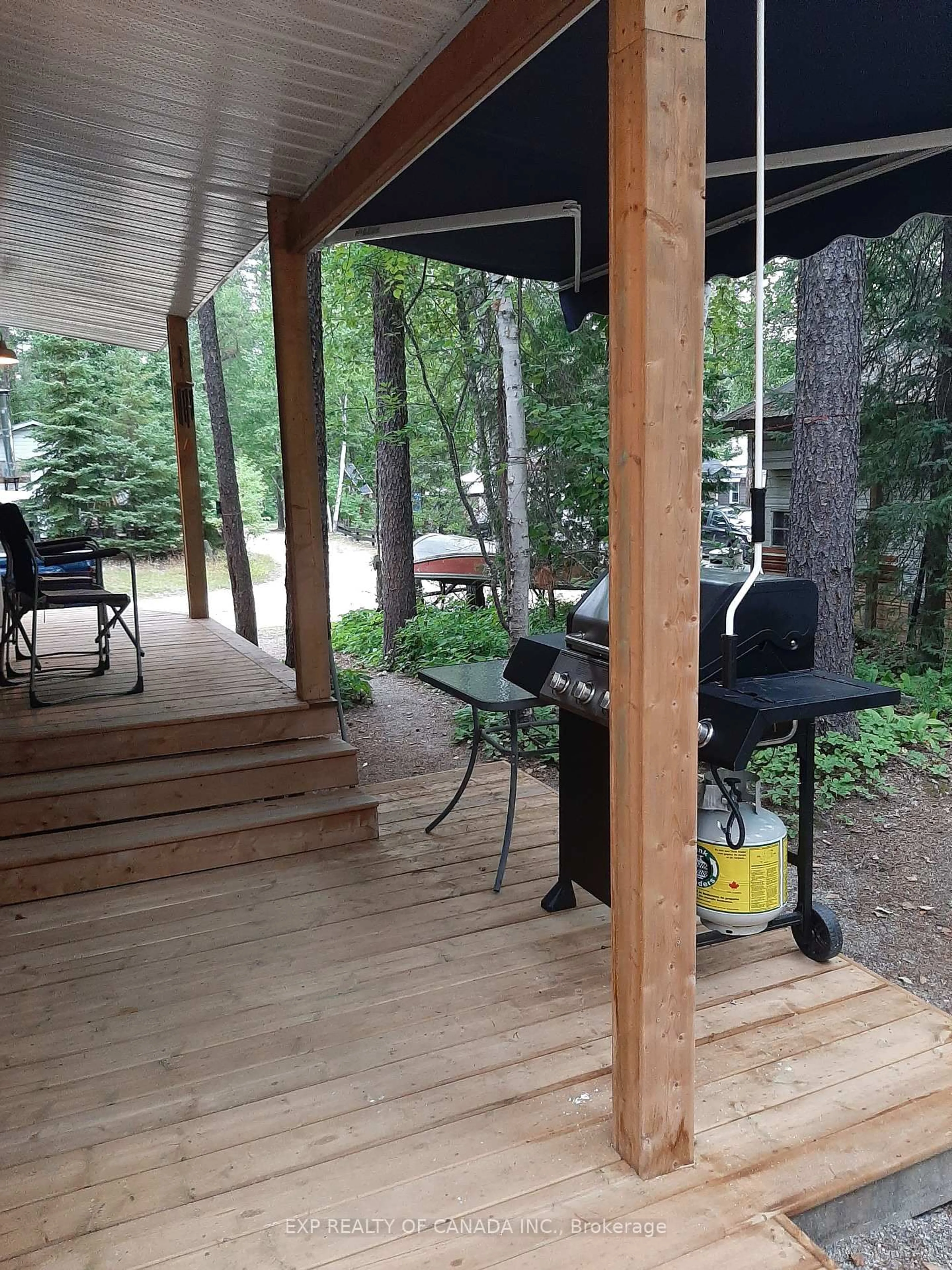 Patio, forest/trees view for Lot 9 Martin Rd, Timmins Ontario P0M 1W0