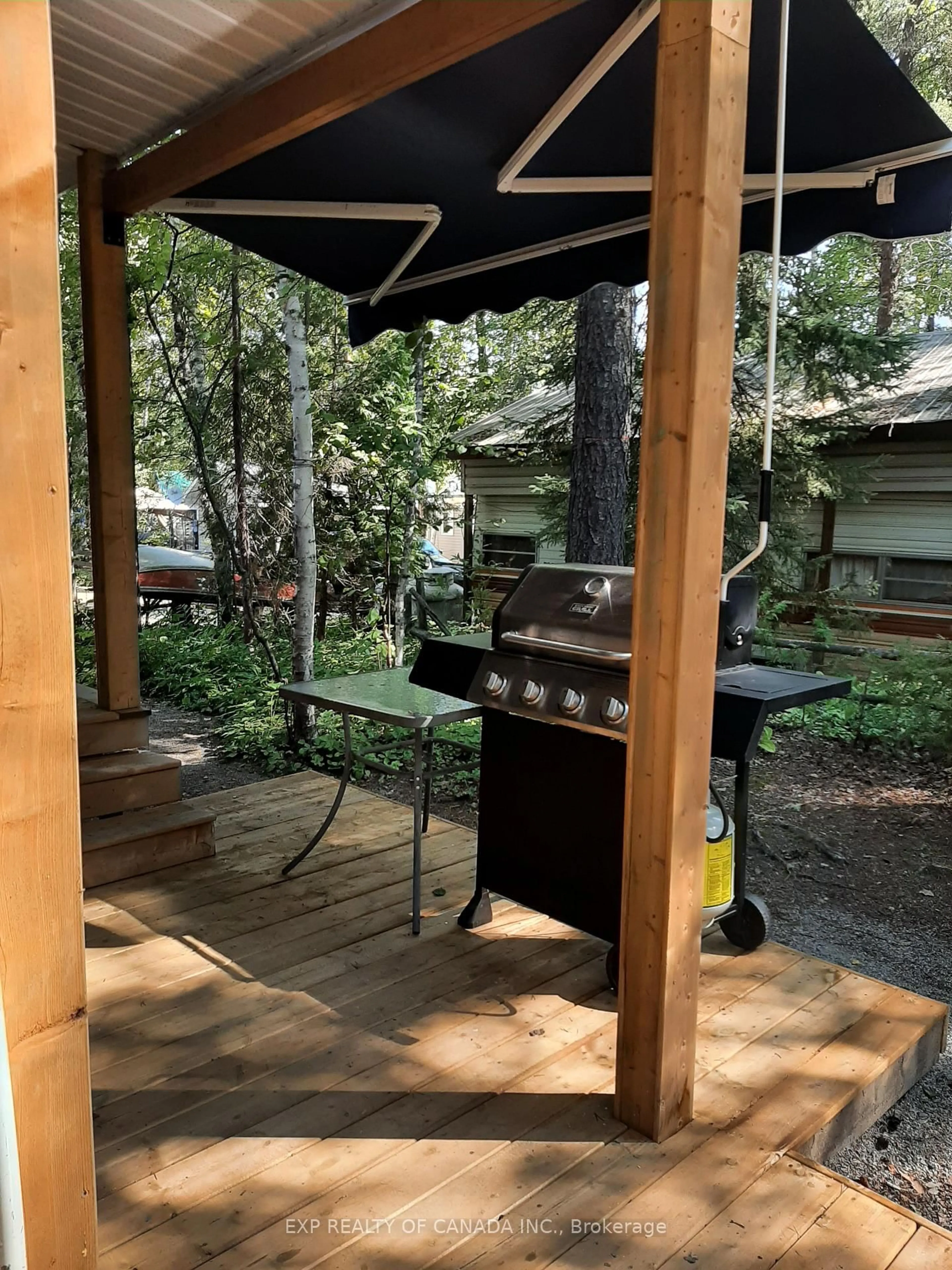 Patio, forest/trees view for Lot 9 Martin Rd, Timmins Ontario P0M 1W0