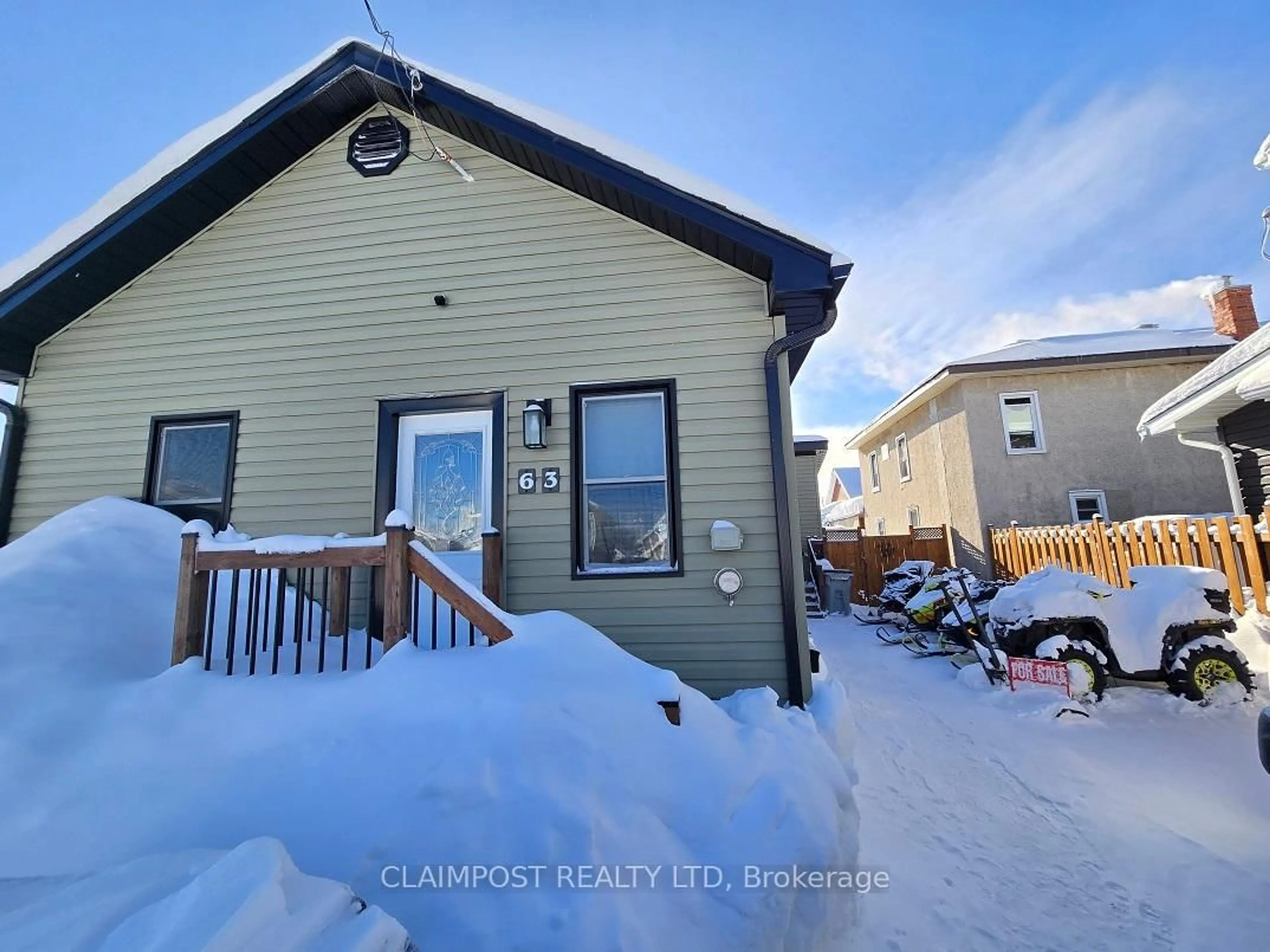 Unknown for 63 Kent Ave, Timmins Ontario P4N 3B7