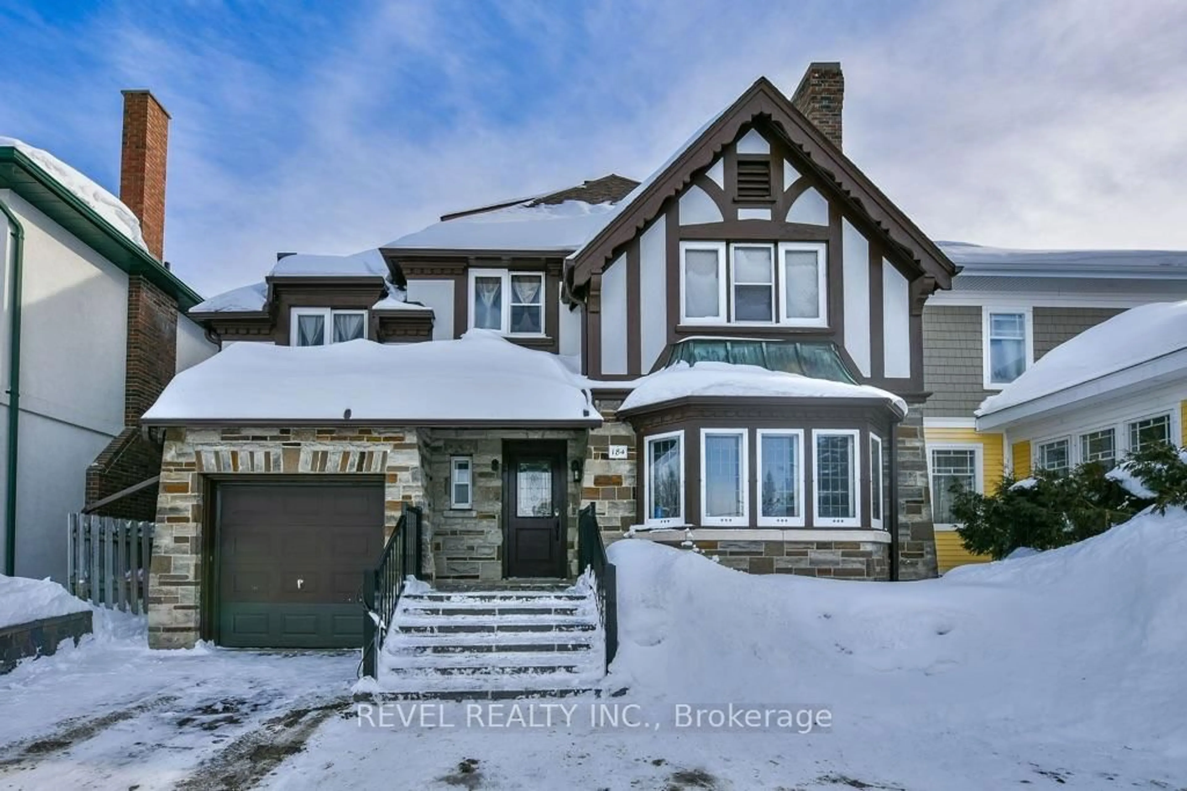 Home with brick exterior material, street for 184 Hemlock St, Timmins Ontario P4N 6S6