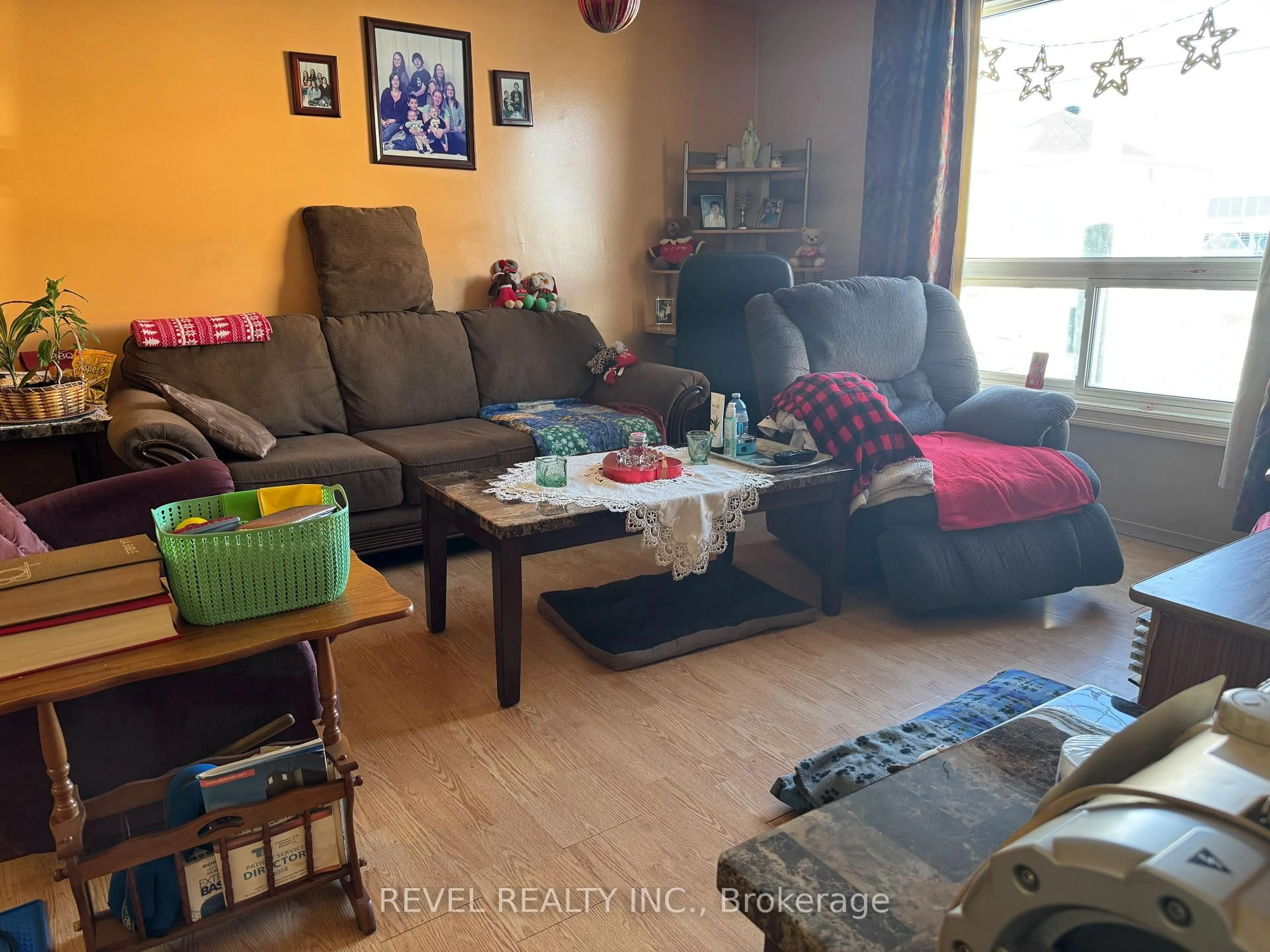 Living room with furniture, unknown for 39 Belanger Ave, Timmins Ontario P4N 2V2