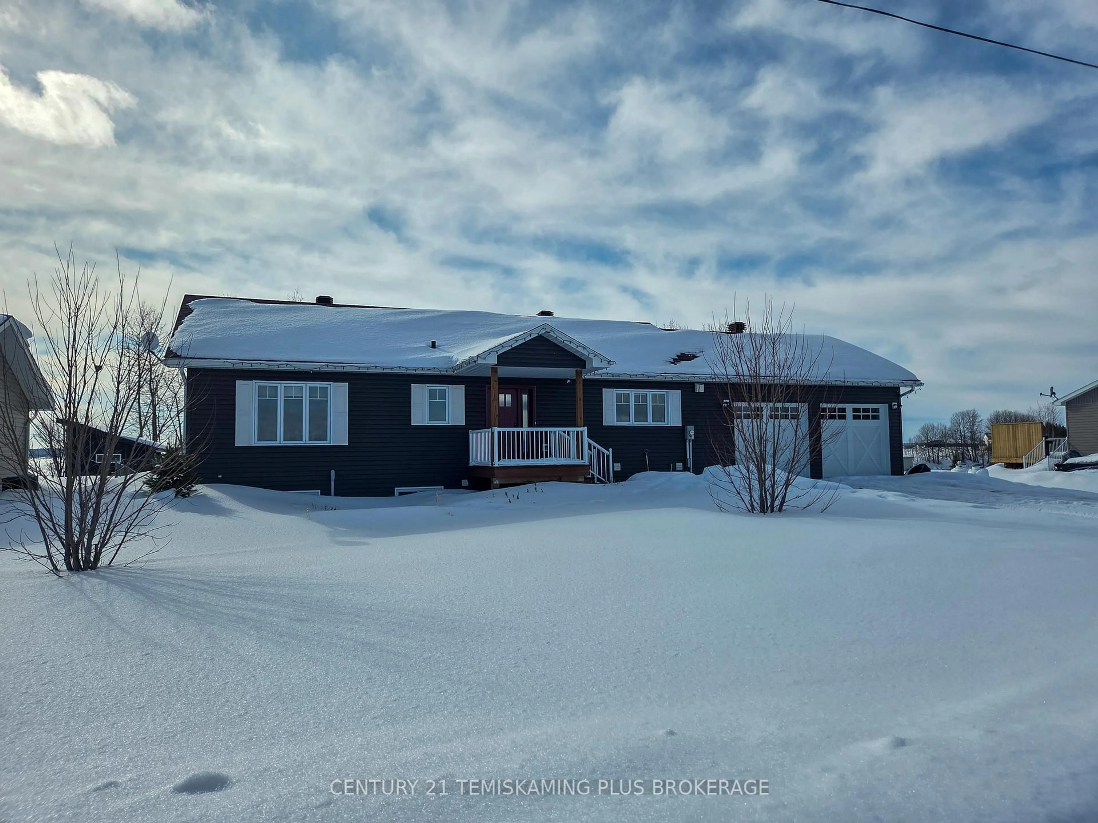 A pic from outside/outdoor area/front of a property/back of a property/a pic from drone, street for 24 St. Joseph Blvd, Timiskaming Ontario P0J 1A0