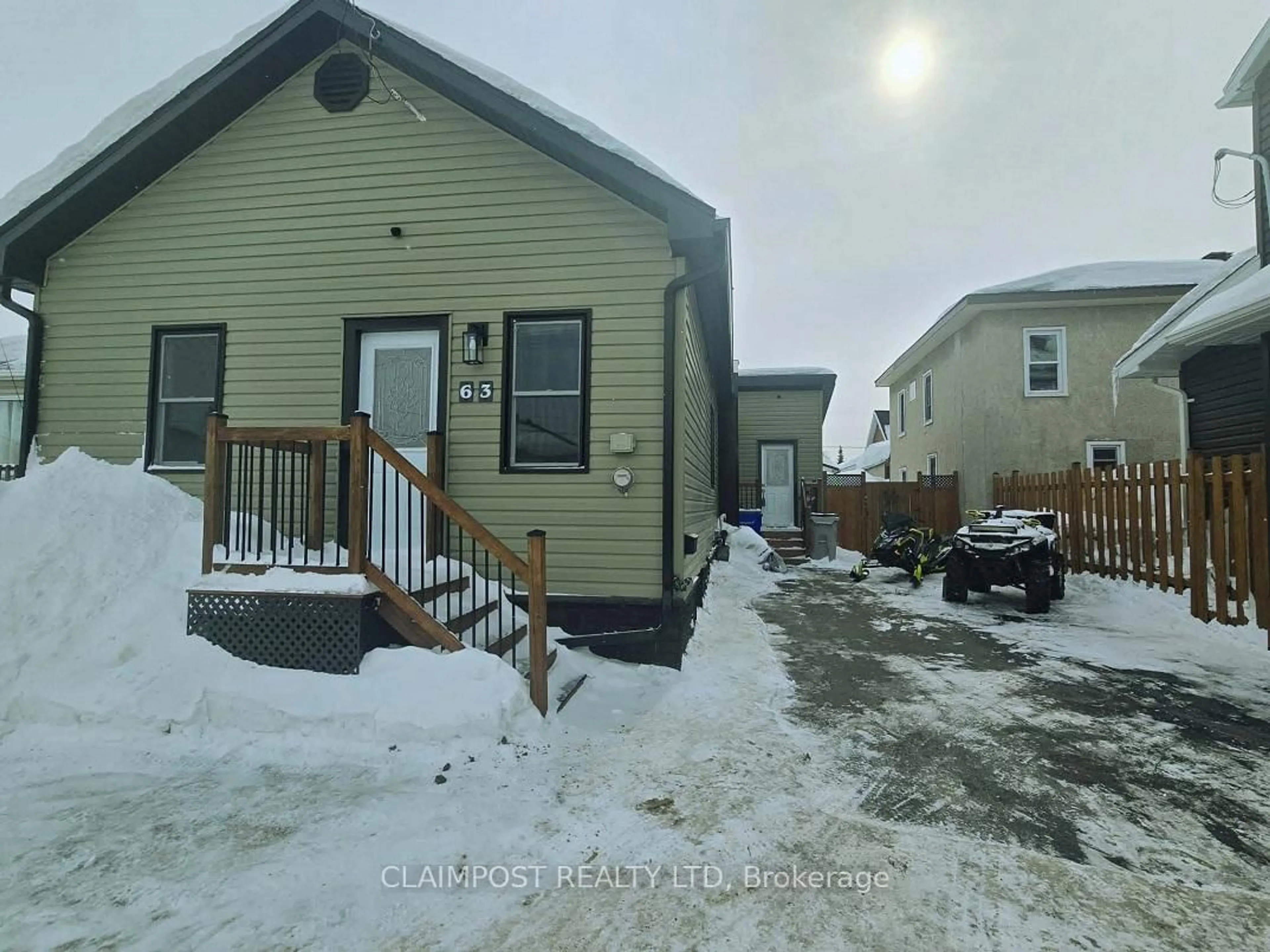 Unknown for 63 Kent Ave, Timmins Ontario P4N 3B7