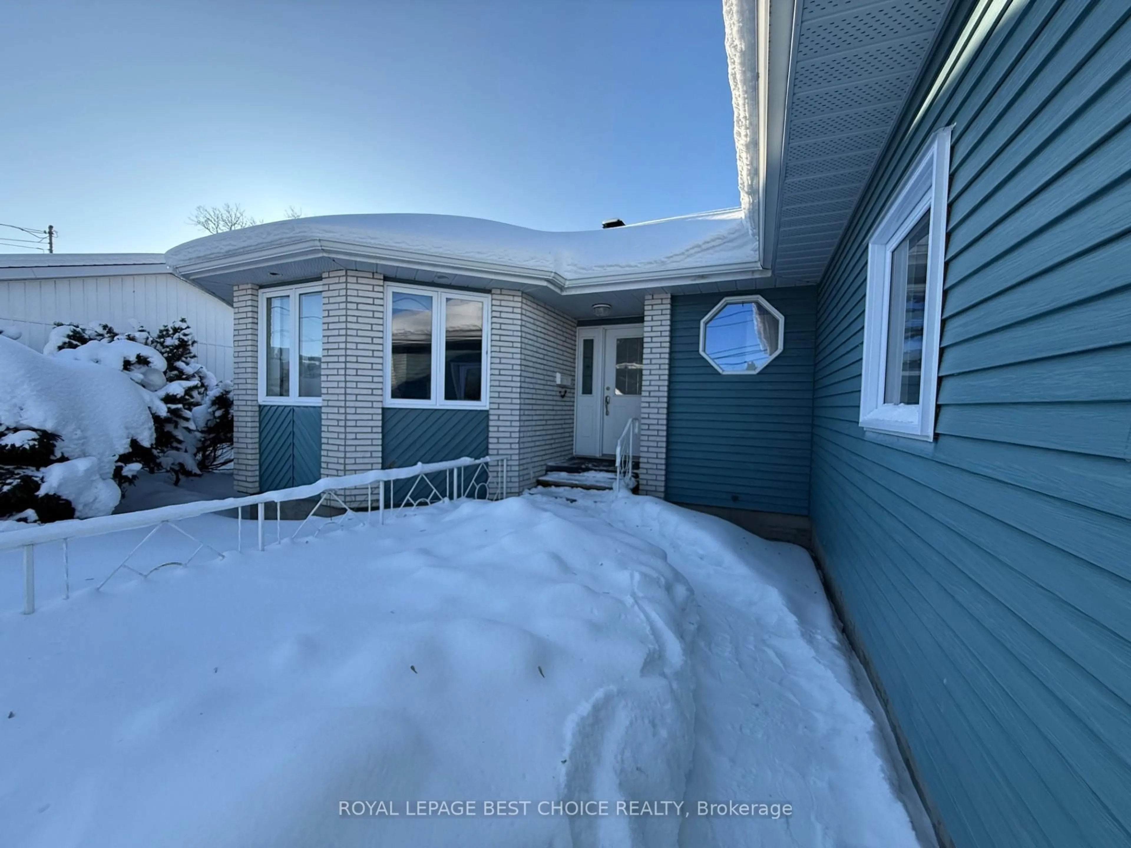 A pic from outside/outdoor area/front of a property/back of a property/a pic from drone, street for 188 McKelvie St, Temiskaming Shores Ontario P0J 1P0