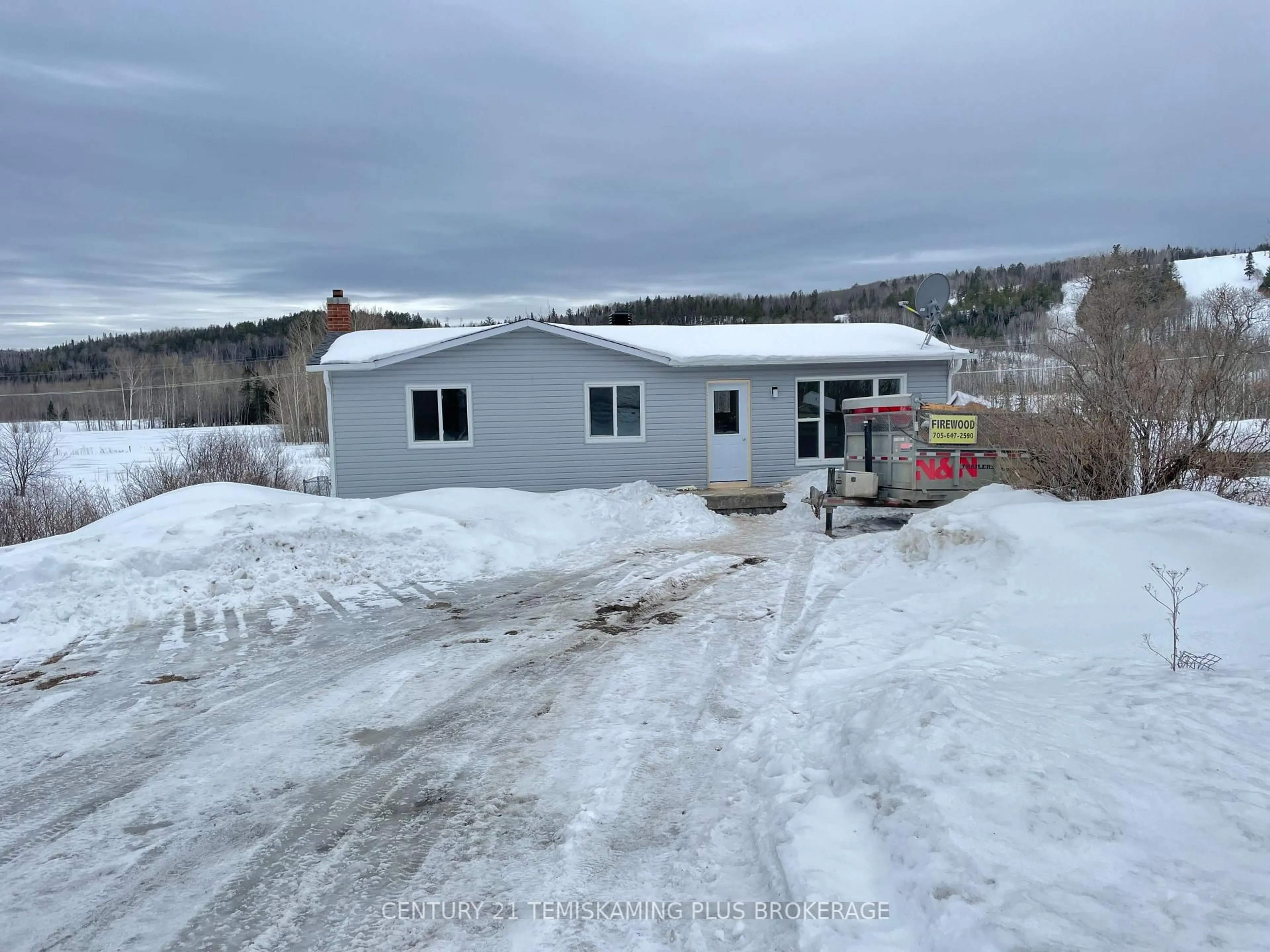 A pic from outside/outdoor area/front of a property/back of a property/a pic from drone, building for 974332 Hwy 567 Highway, Timiskaming Ontario P0J 1R0