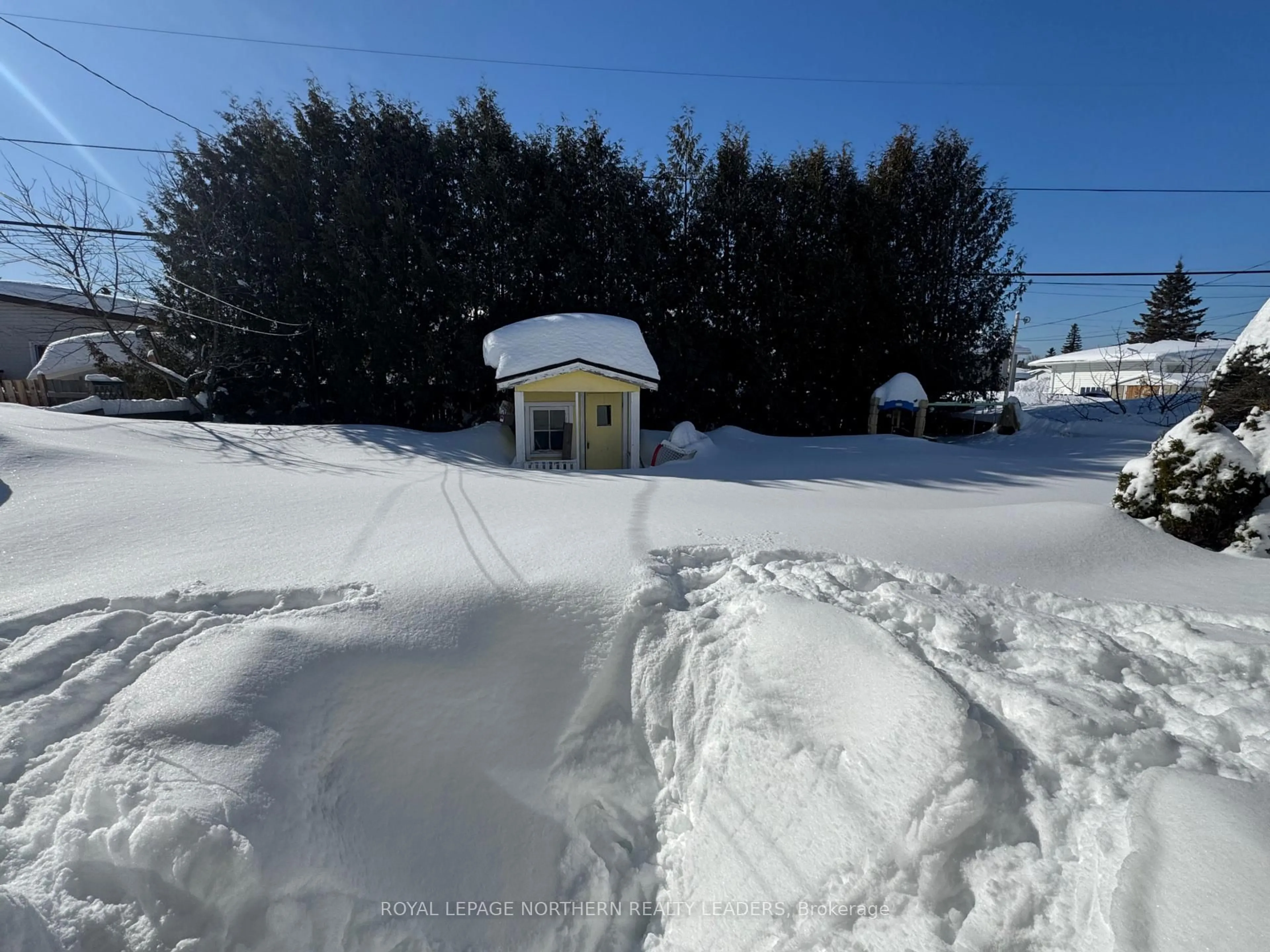 Shed for 429 Shub Ave, Timmins Ontario P4N 7N1