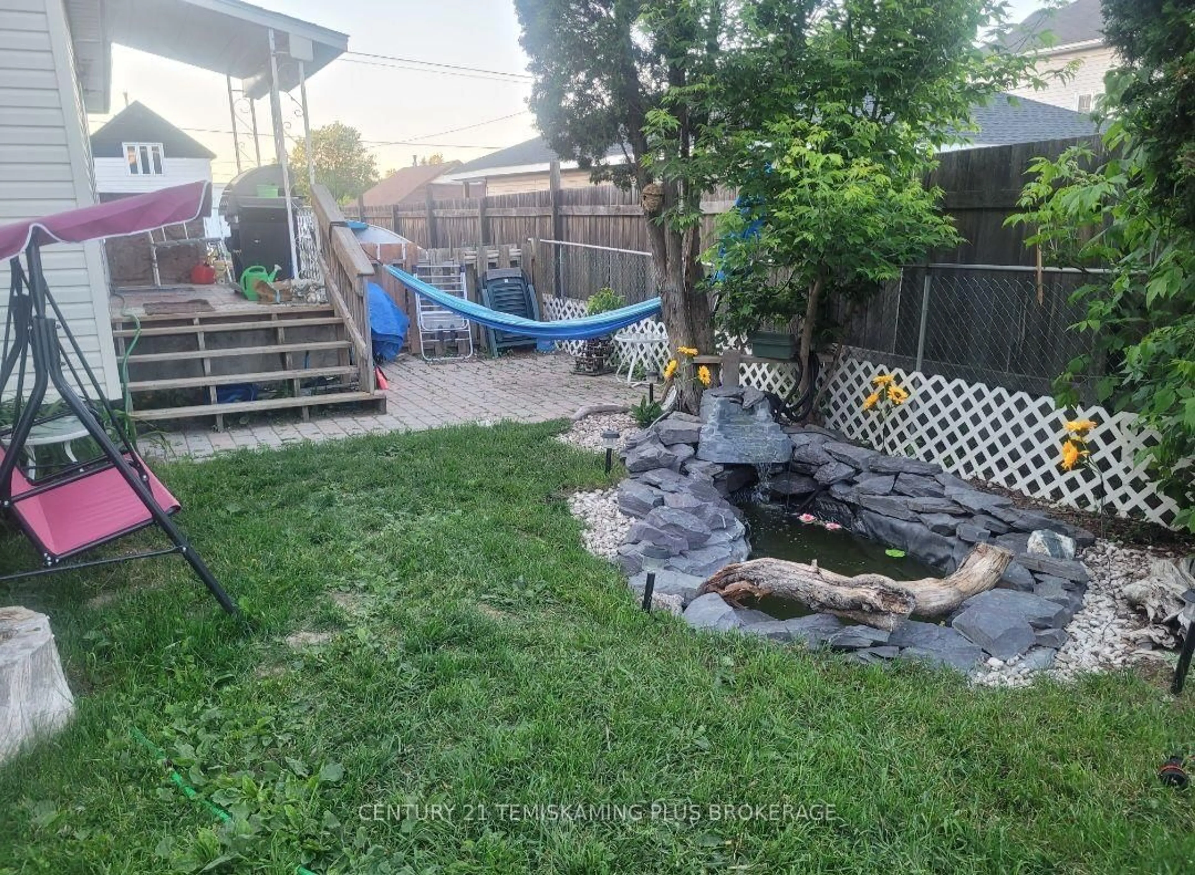 Patio, water/lake/river/ocean view for 444 Blackwall St, Temiskaming Shores Ontario P0J 1K0