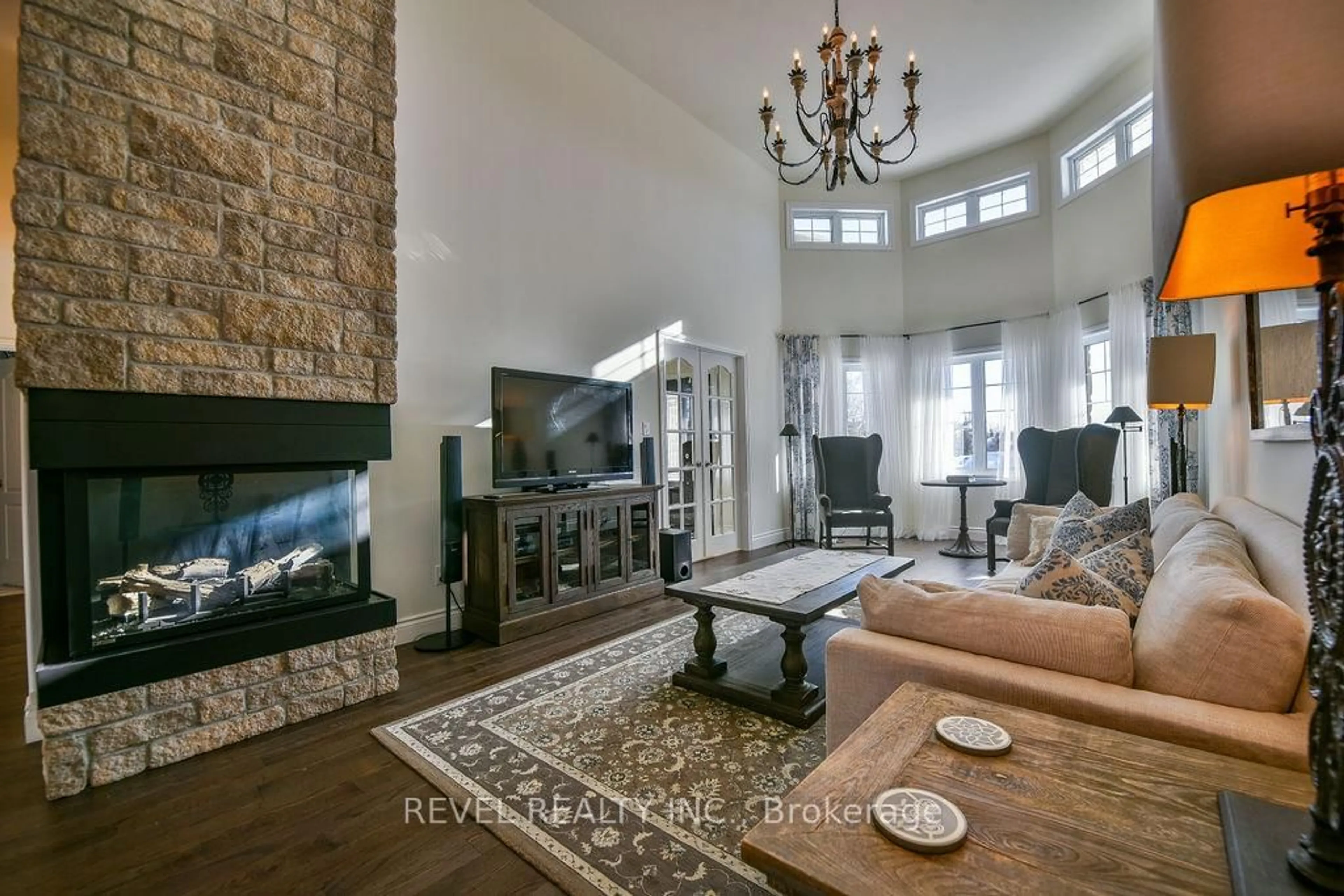 Living room with furniture, ceramic/tile floor for 149 Majestic Dr, Timmins Ontario P4R 1N6