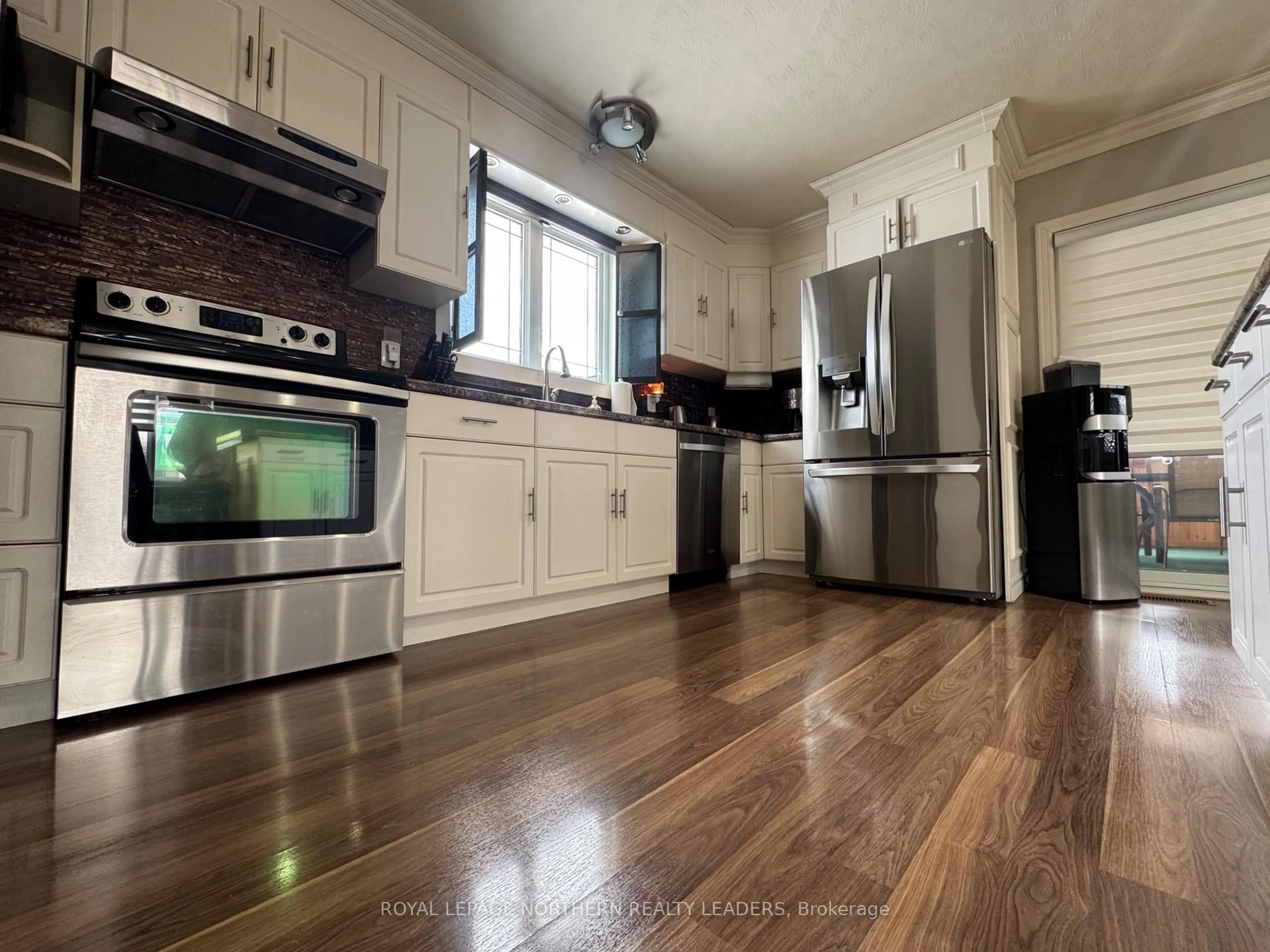 Open concept kitchen, unknown for 27 Sterling Ave, Timmins Ontario P4N 3K2