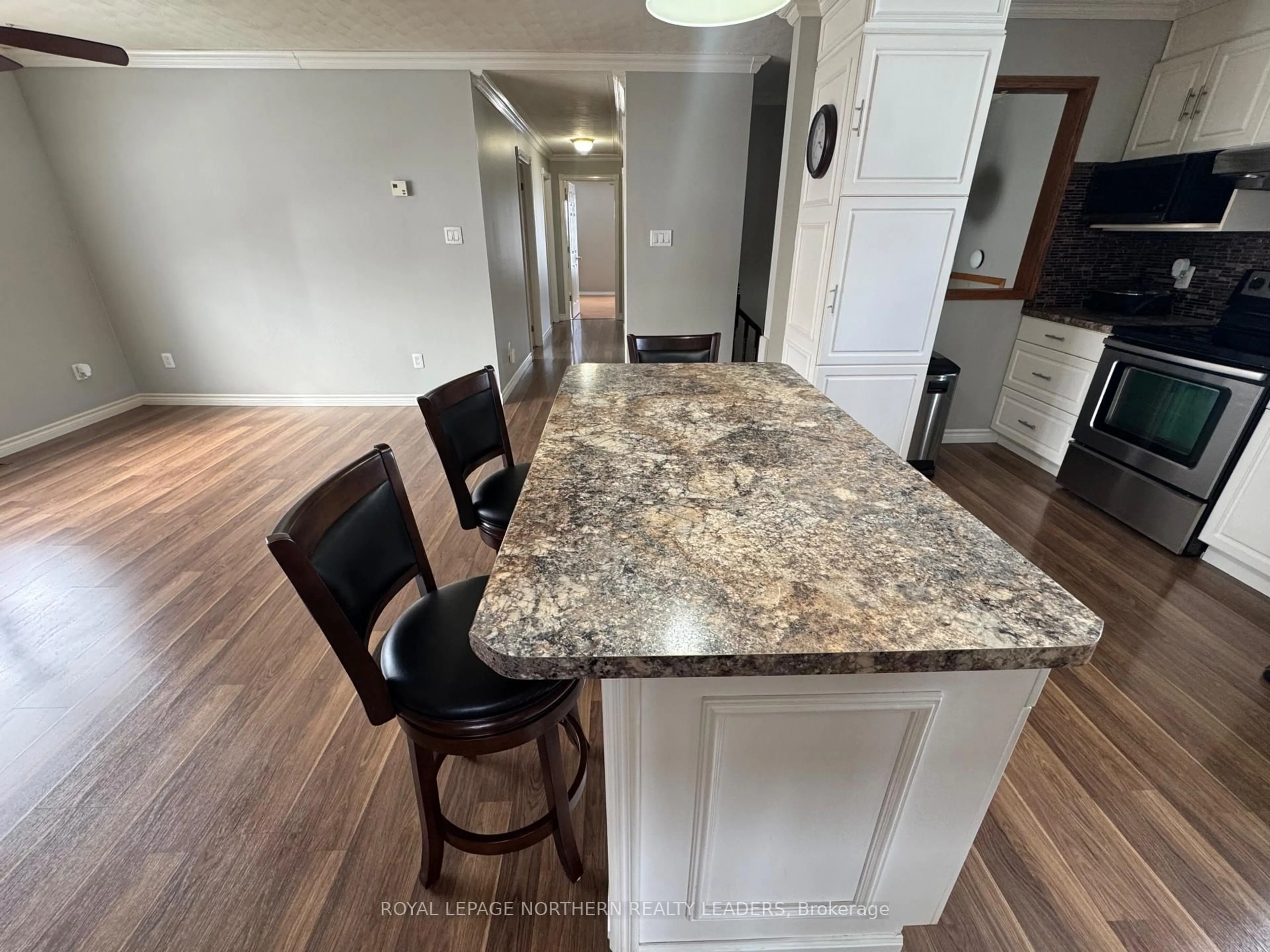 Open concept kitchen, unknown for 27 Sterling Ave, Timmins Ontario P4N 3K2