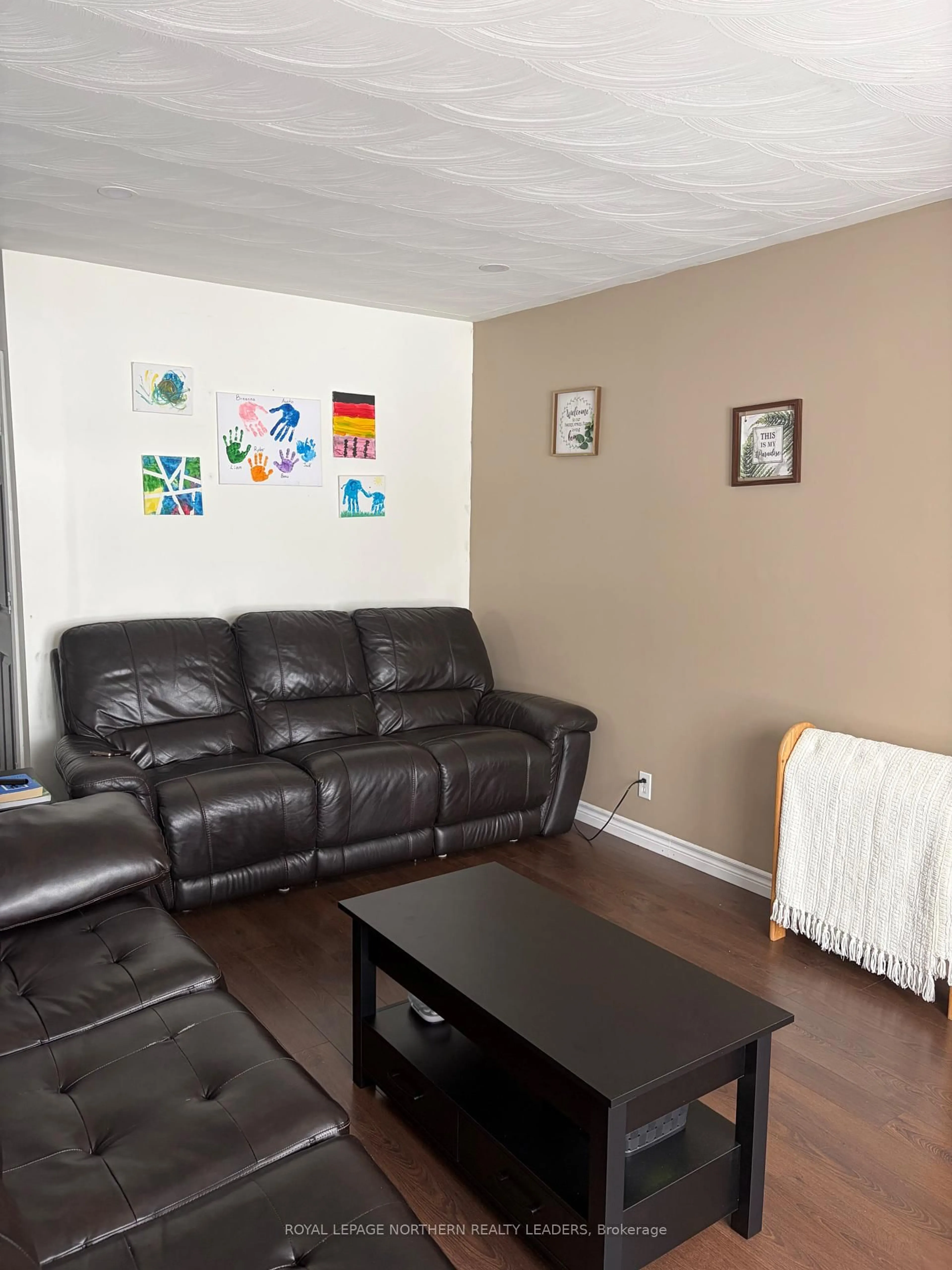 Living room with furniture, unknown for 429 Ann Ave, Timmins Ontario P4N 4V3