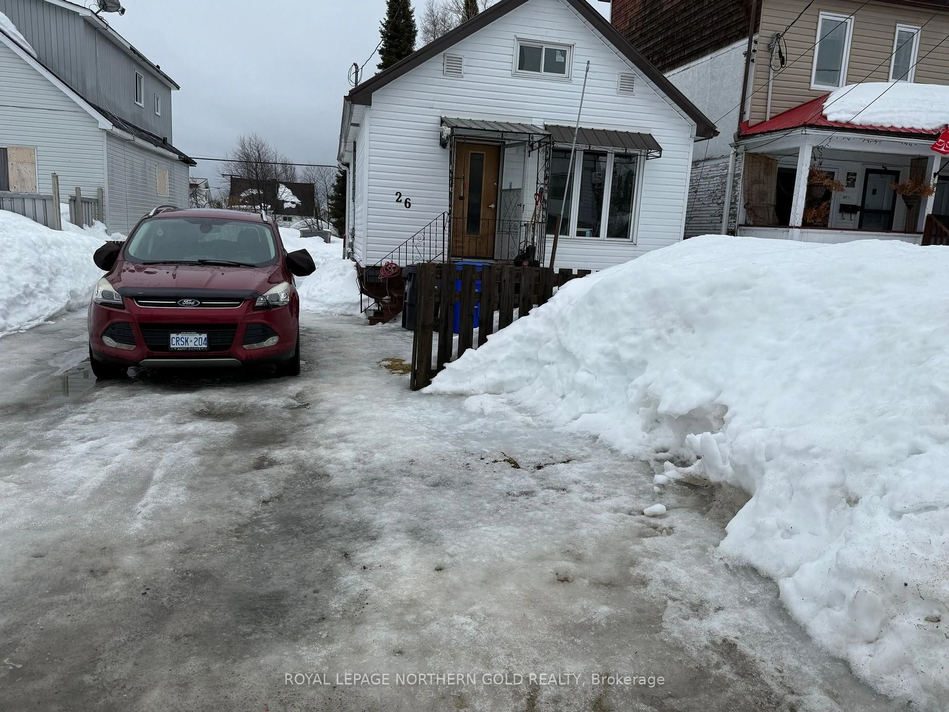 Parking for 26 Mc Camus Ave, Kirkland Lake Ontario P2N 2J5