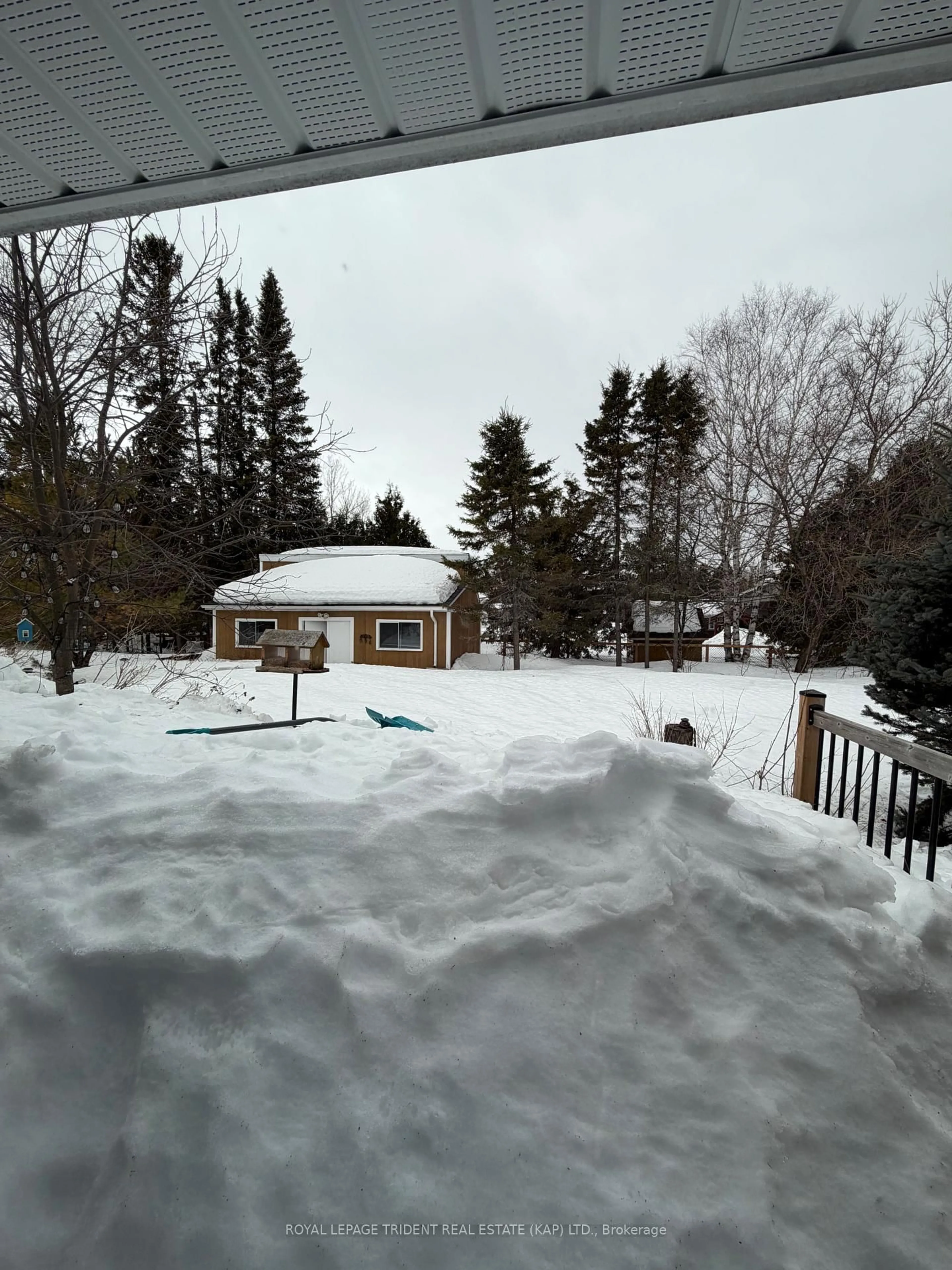 A pic from outside/outdoor area/front of a property/back of a property/a pic from drone, street for 14 Kennedy Ave, Kapuskasing Ontario P5N 1M2