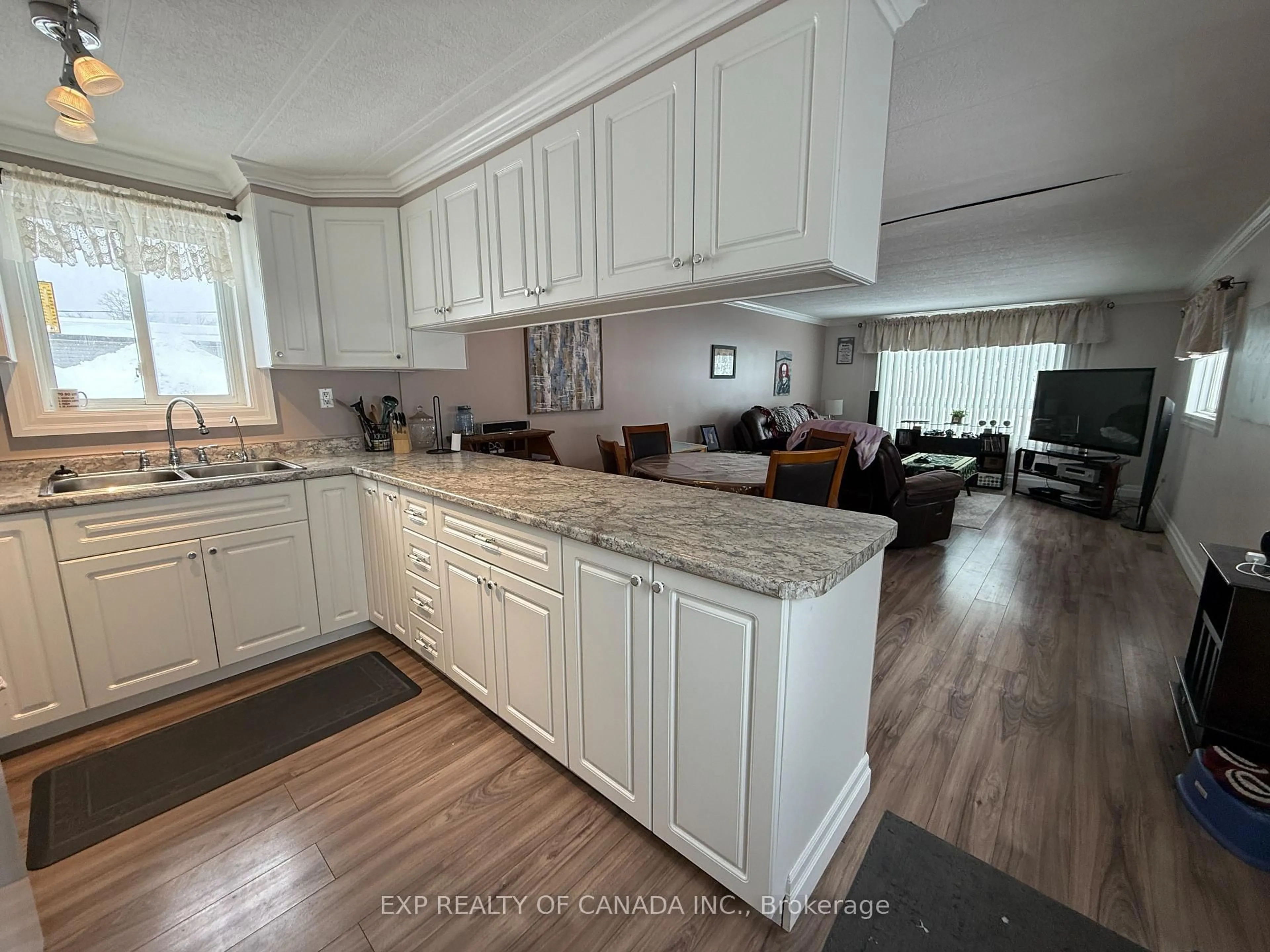 Open concept kitchen, unknown for 77 Grasslands Rd, Timmins Ontario P4N 8R9