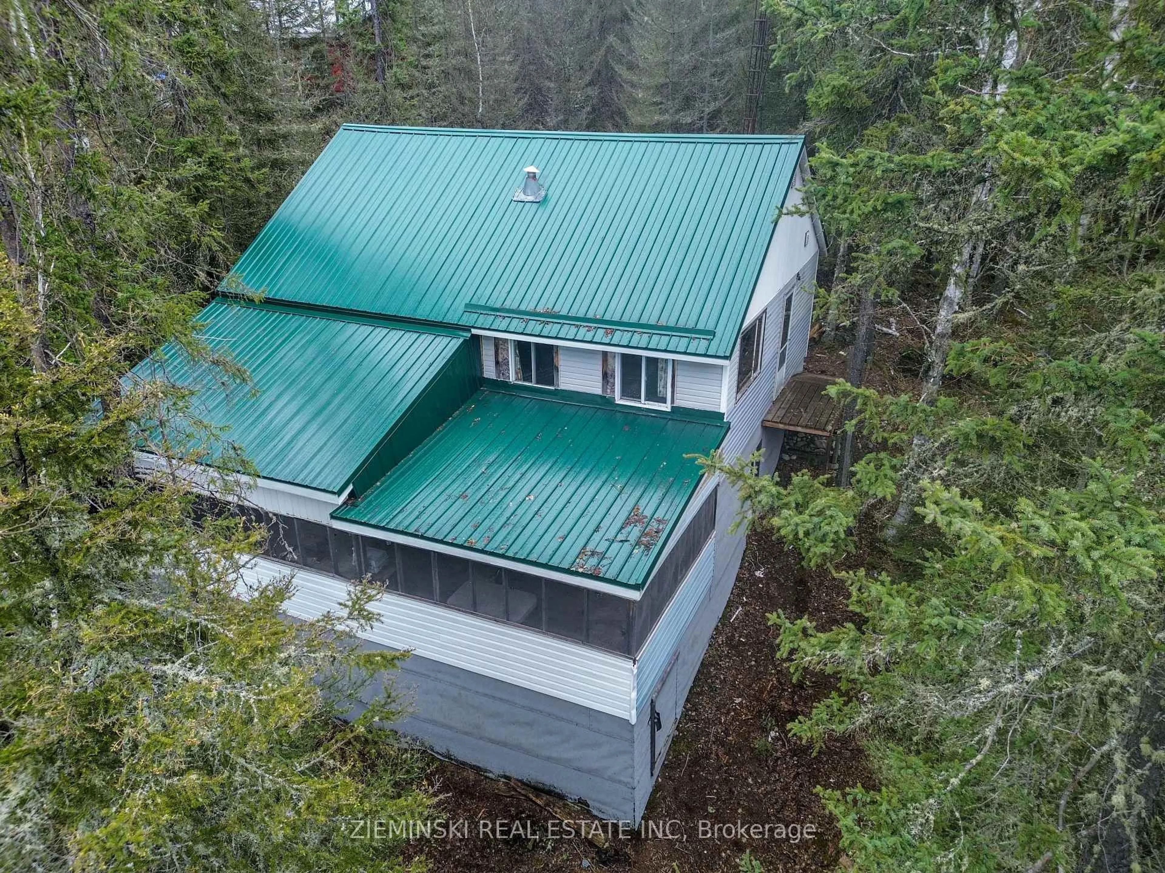 A pic from outside/outdoor area/front of a property/back of a property/a pic from drone, forest/trees view for Lot 5 Baden Plan 54M331, Timiskaming Ontario P0K 1M0