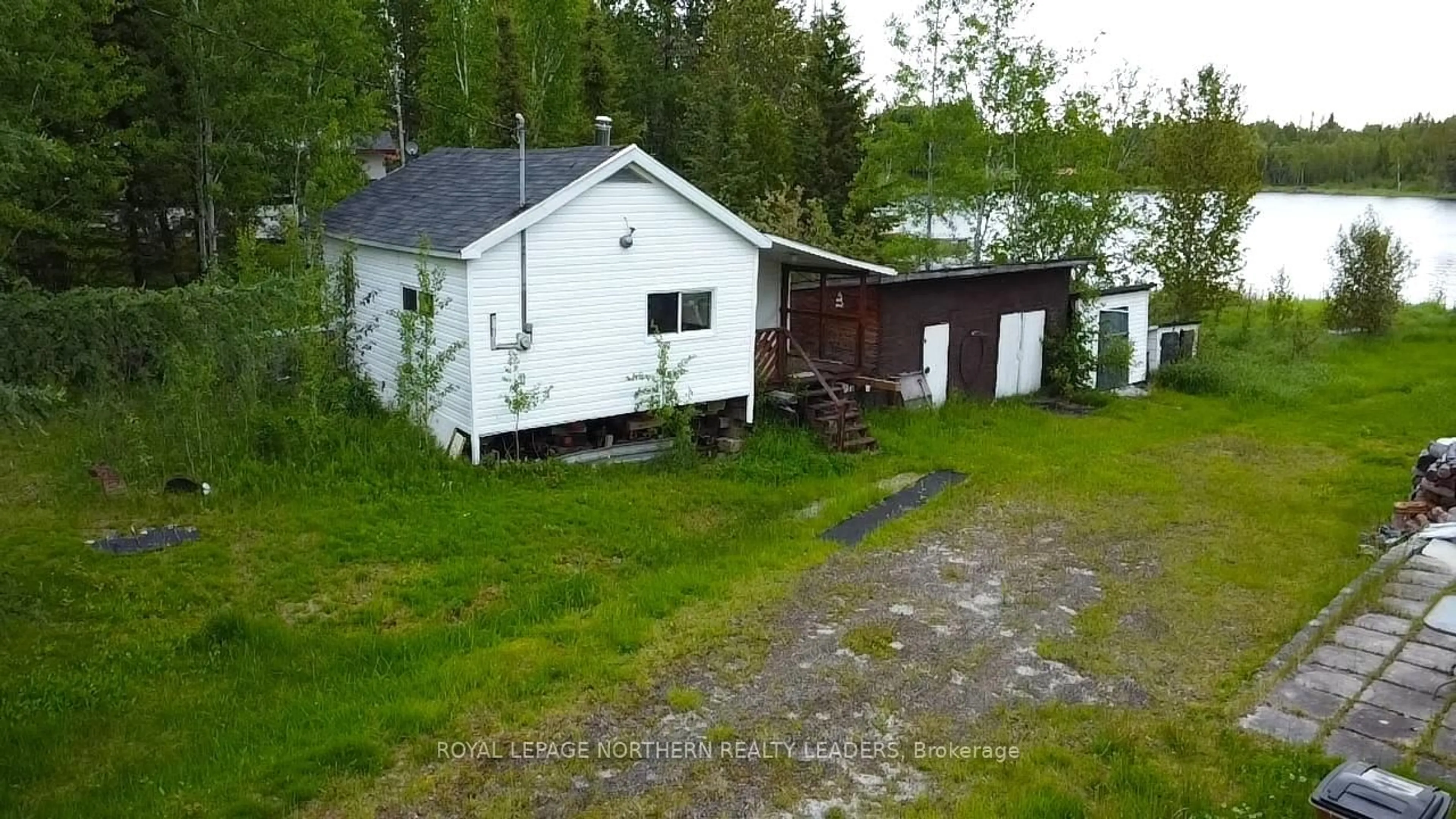 A pic from outside/outdoor area/front of a property/back of a property/a pic from drone, building for 793 Lavoie Road, Fauquier, Kapuskasing Ontario P0L 1G0