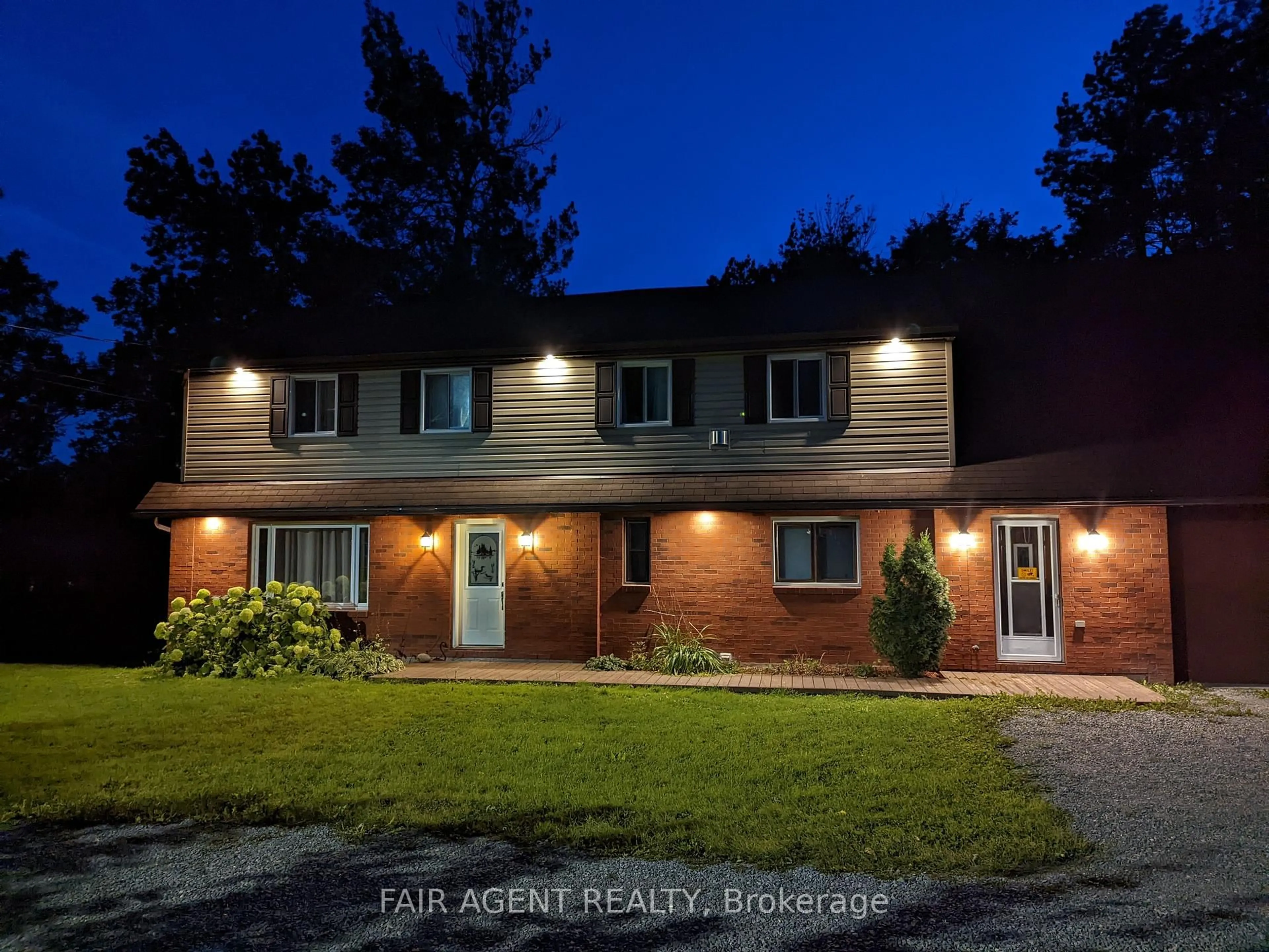 Home with brick exterior material, street for 743022 & 743024 Dawson Point Rd, Timiskaming Ontario P0J 1P0