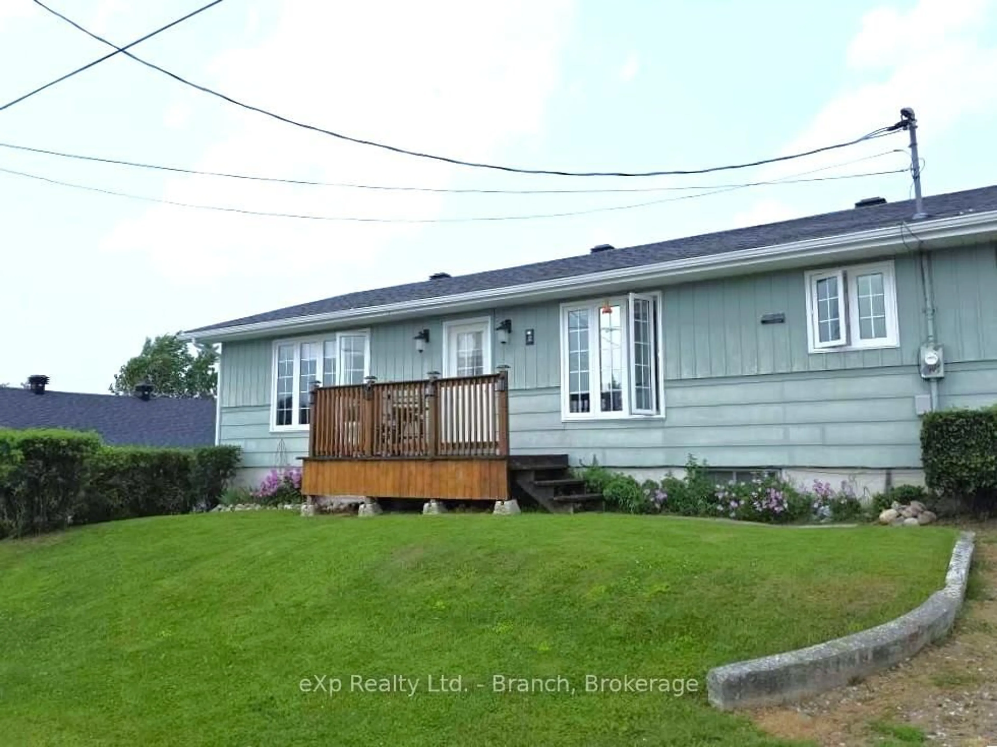 A pic from outside/outdoor area/front of a property/back of a property/a pic from drone, street for 17 Gauthier St, Kapuskasing Ontario P0L 1G0