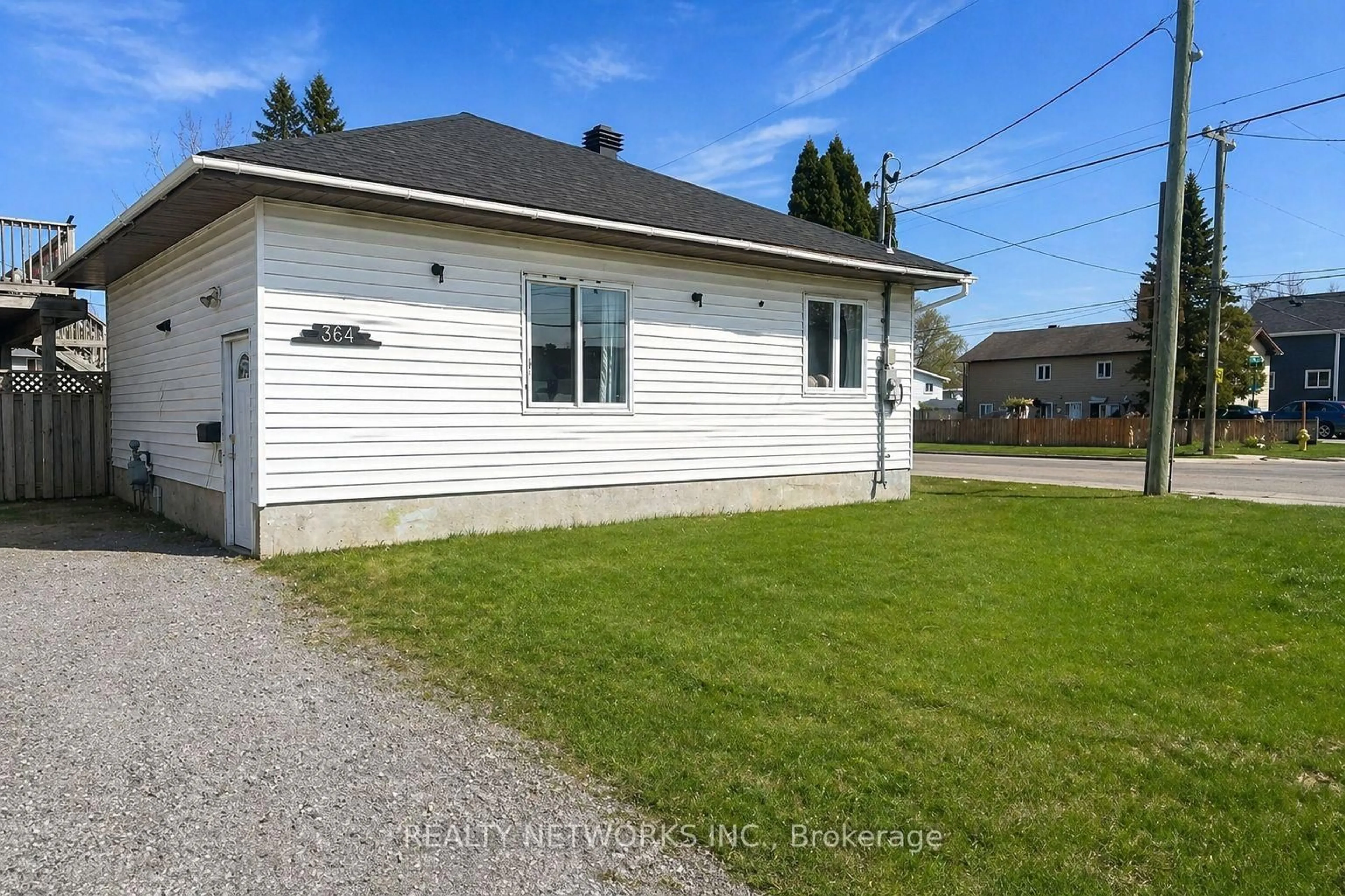 A pic from outside/outdoor area/front of a property/back of a property/a pic from drone, unknown for 364 Craig St, Timmins Ontario P4N 4A8