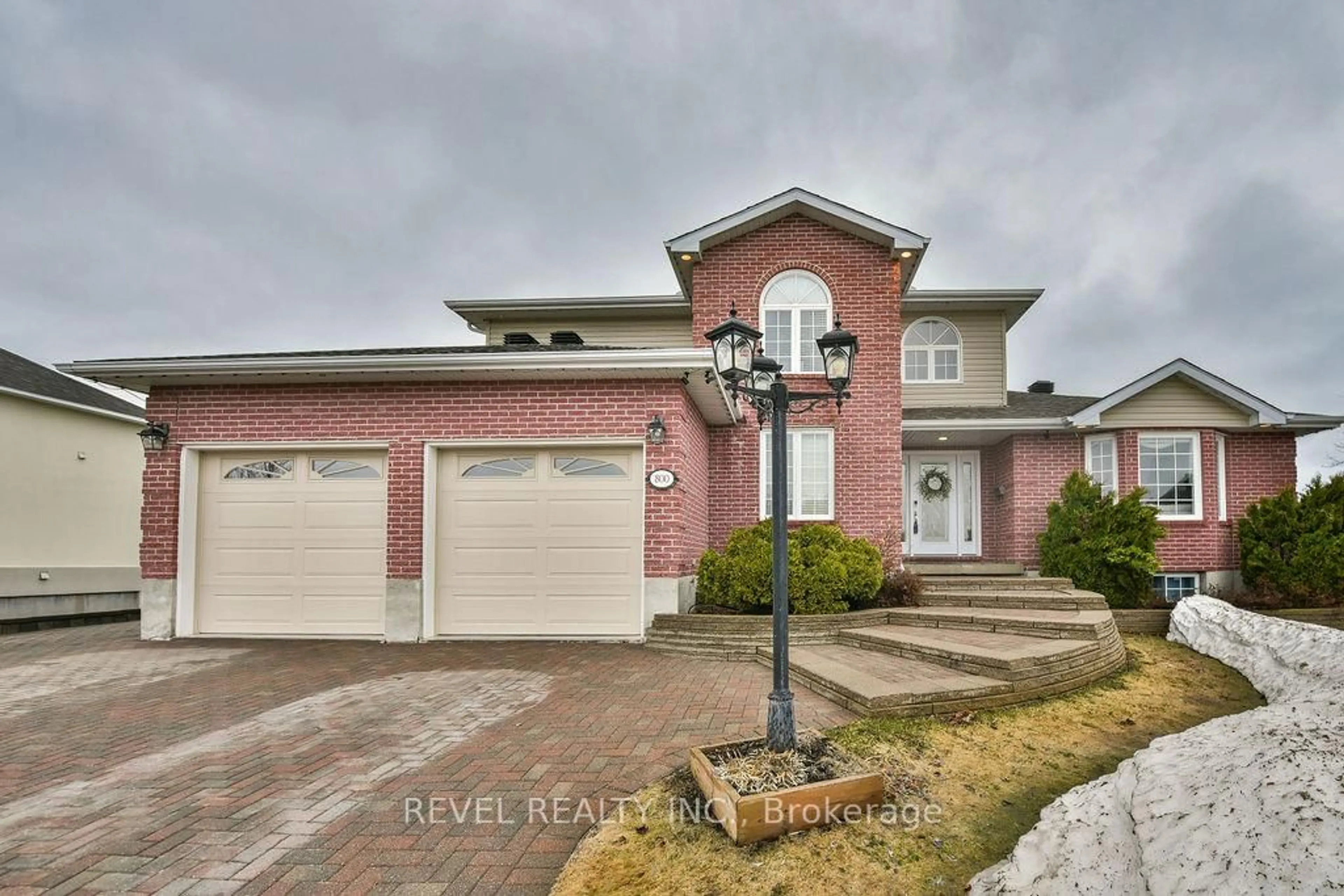 Home with brick exterior material, street for 800 Lavigne Blvd, Timmins Ontario P4N 8S5